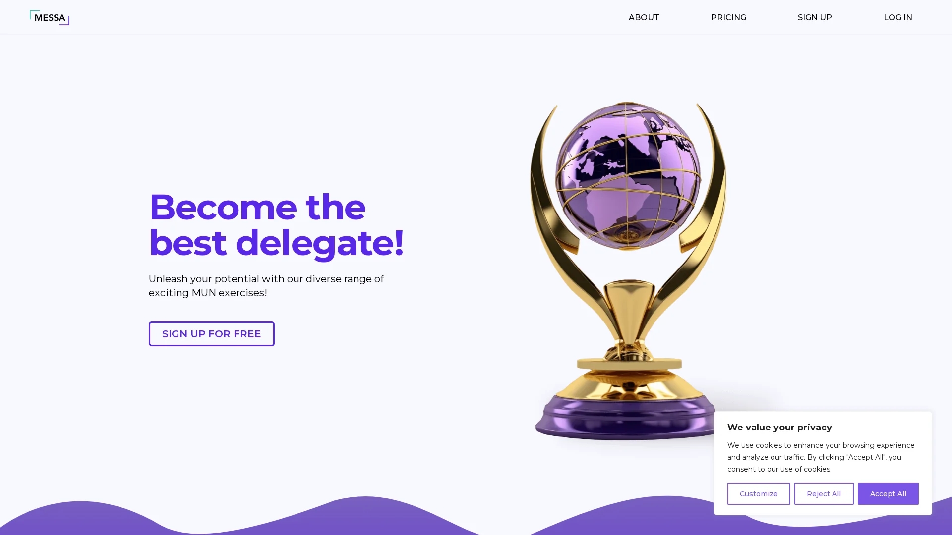 messa homepage