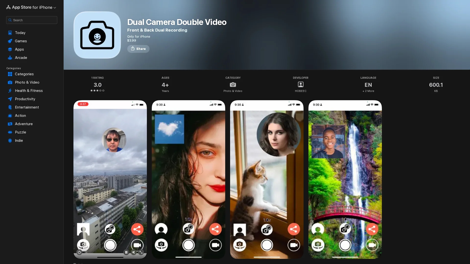metoo-camera-iphone-app homepage