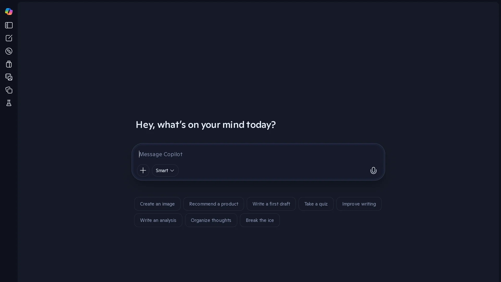 microsoft-copilot homepage