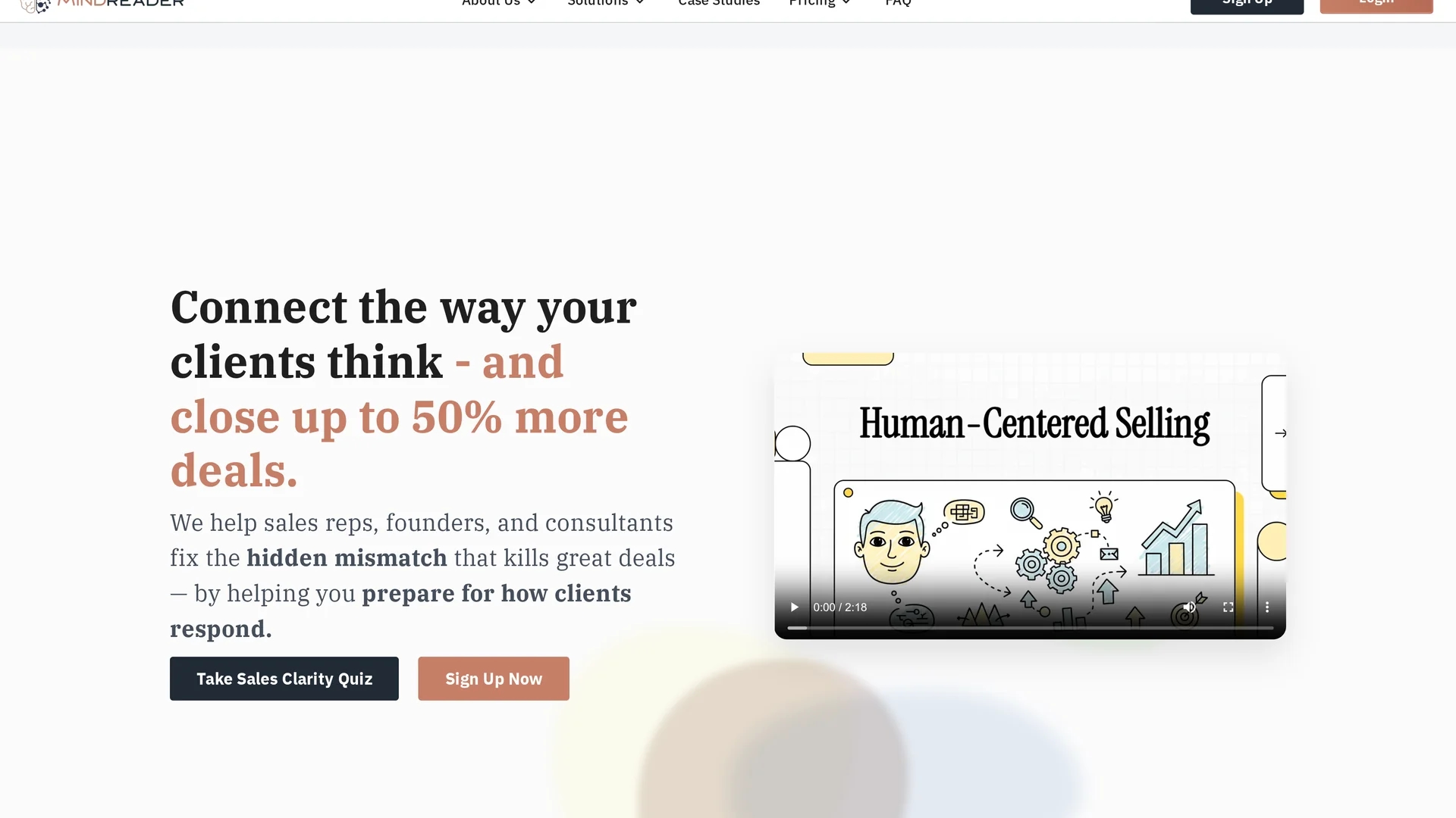 mindreader-ai homepage