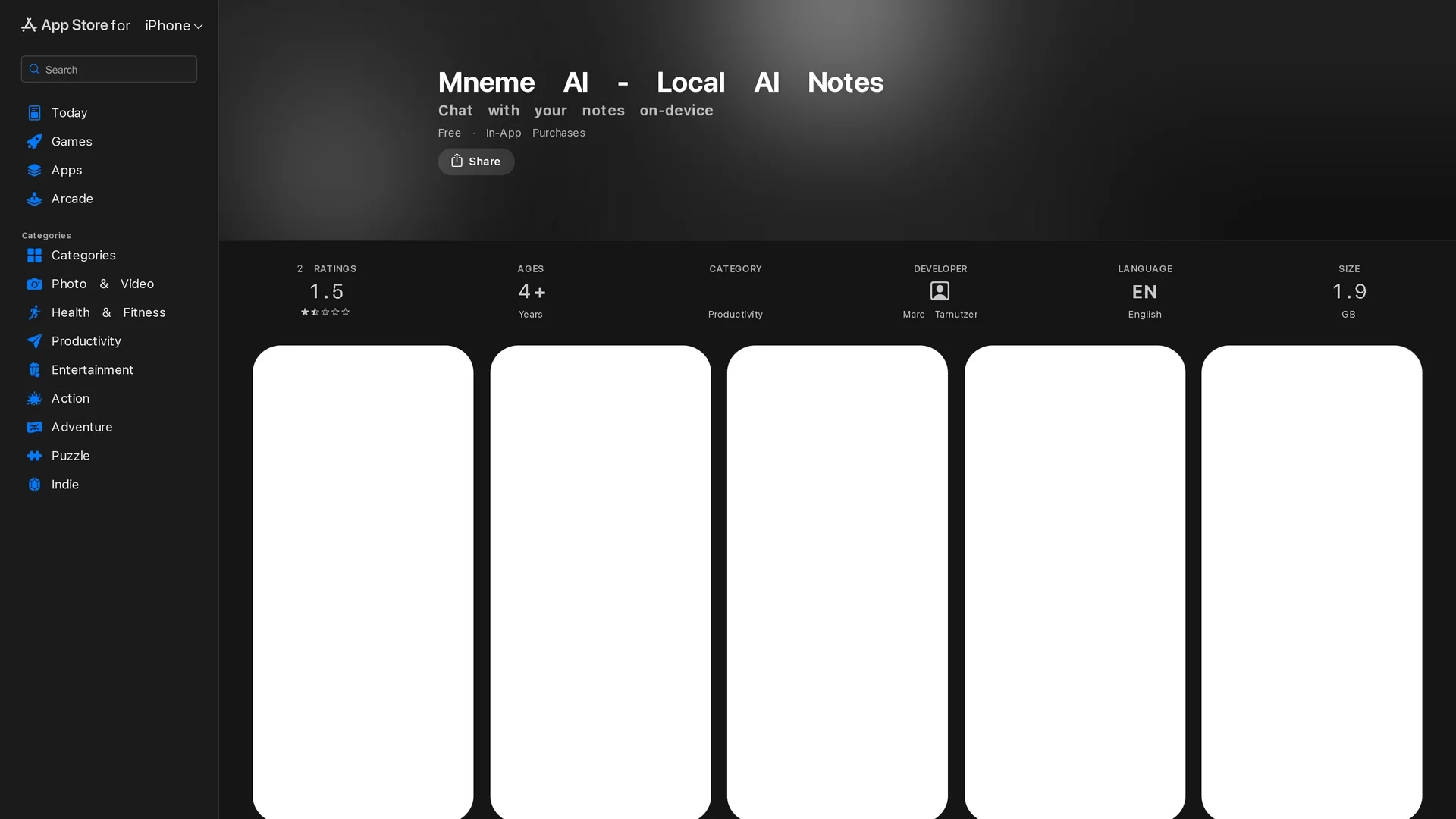 mneme-ai homepage