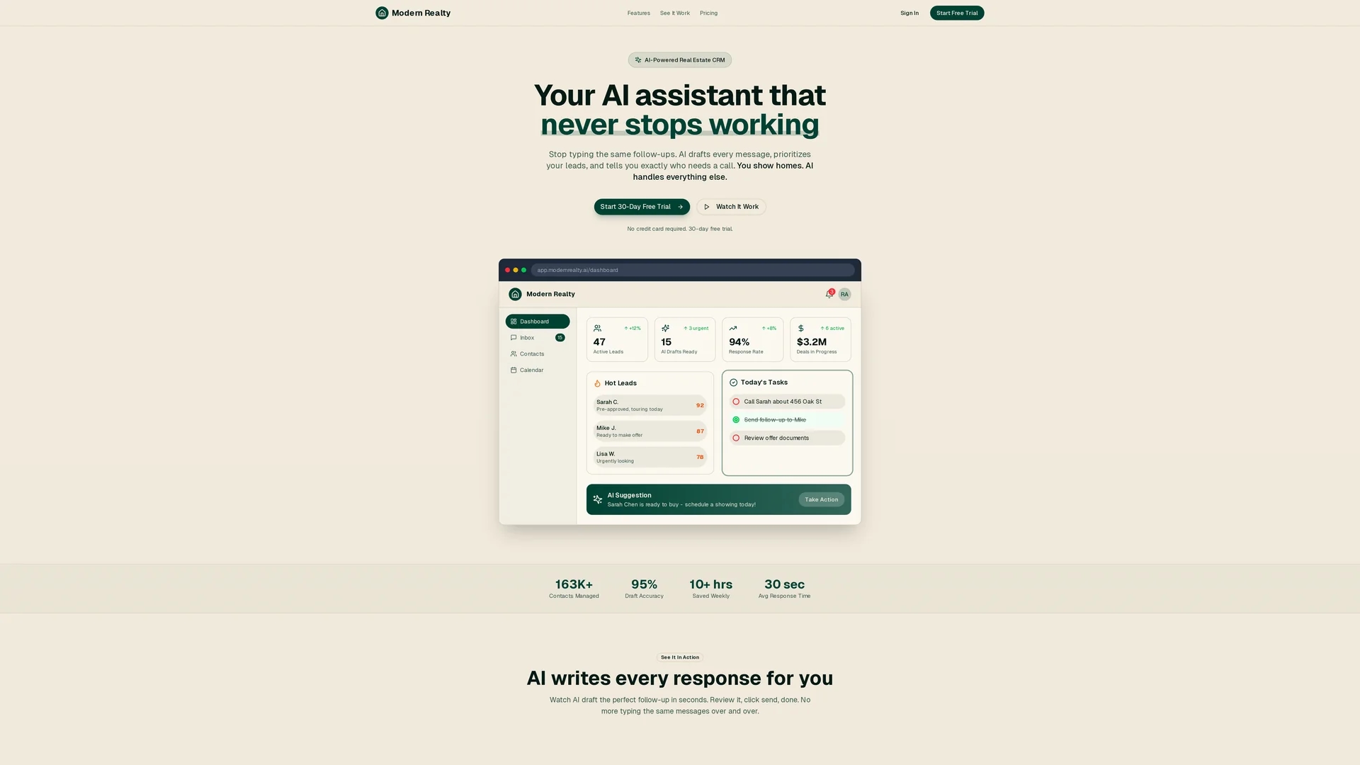 modern-realty homepage