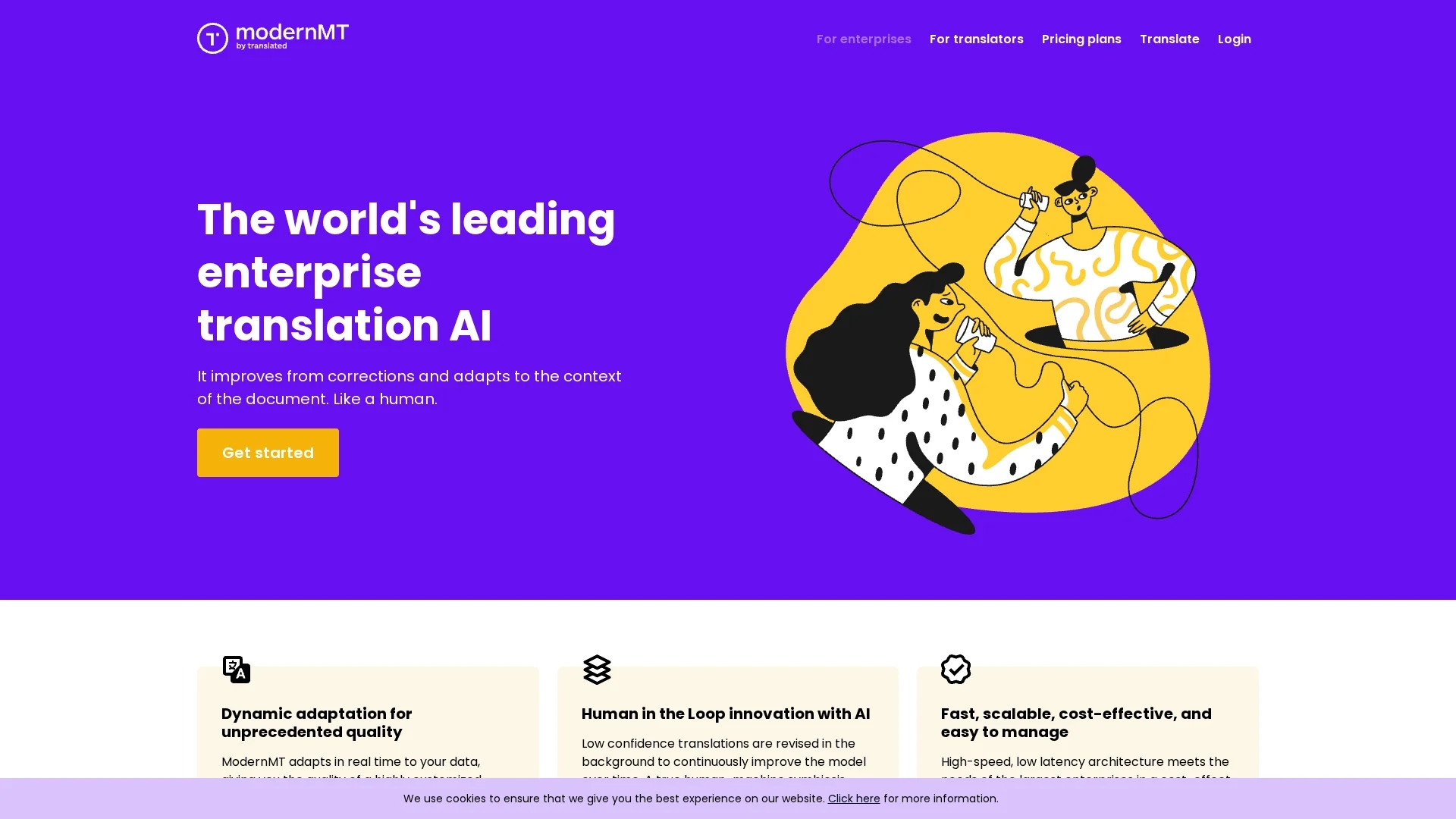 modernmt-com homepage