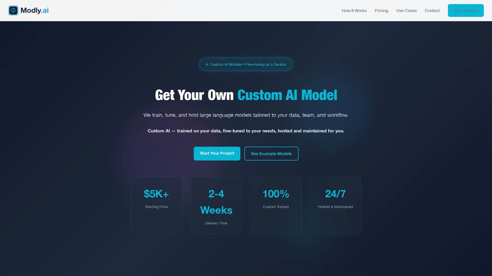modly homepage