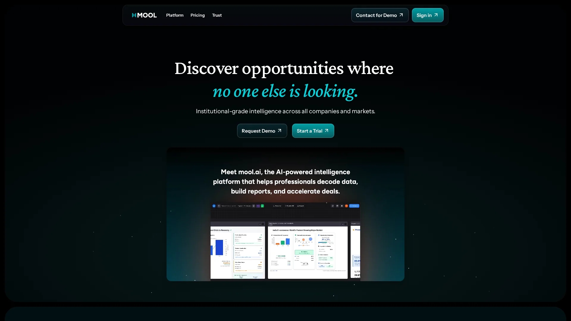 mool-ai homepage