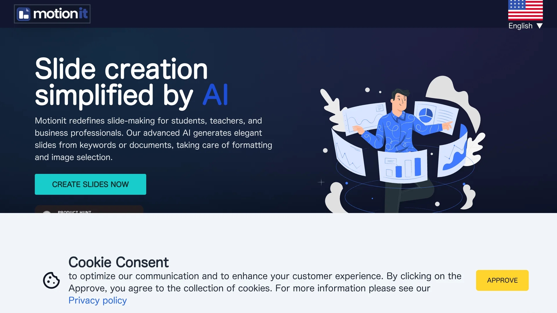 motionit-ai homepage