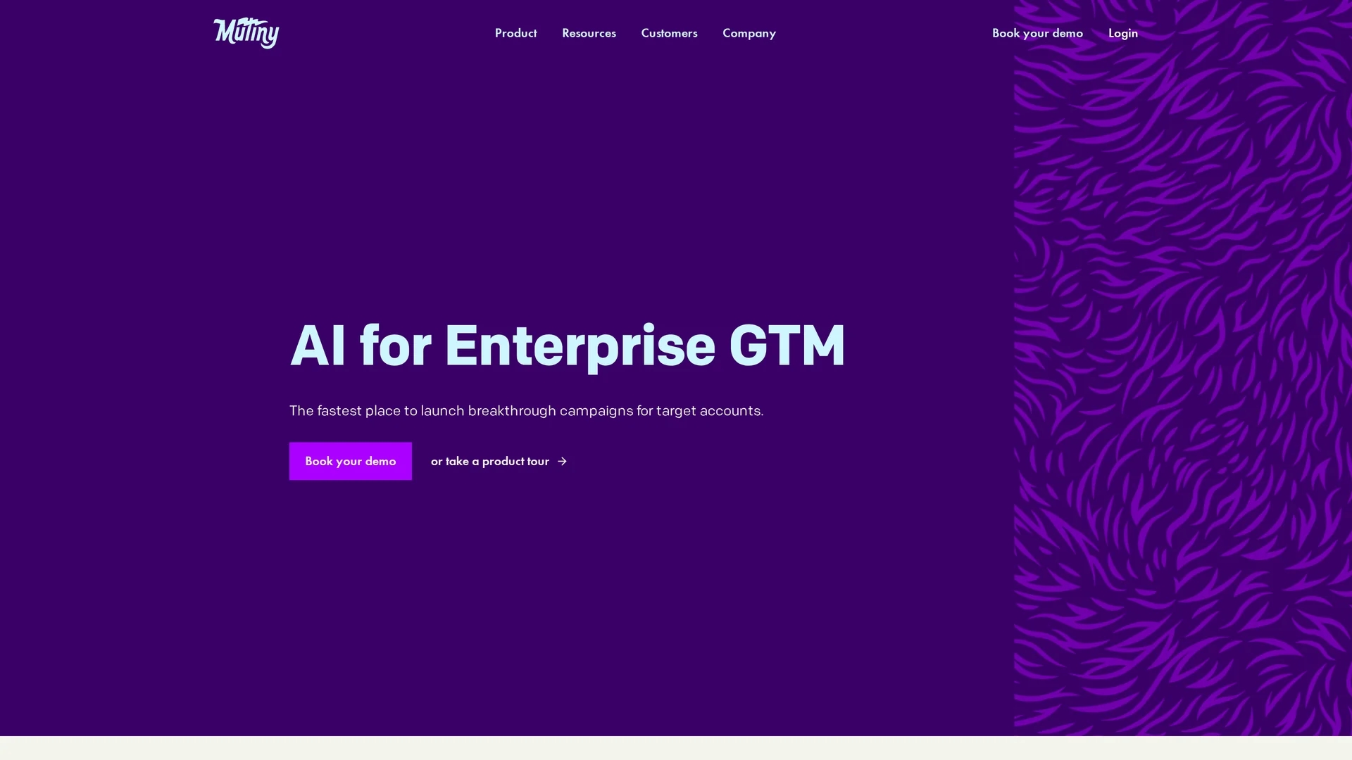 mutiny homepage