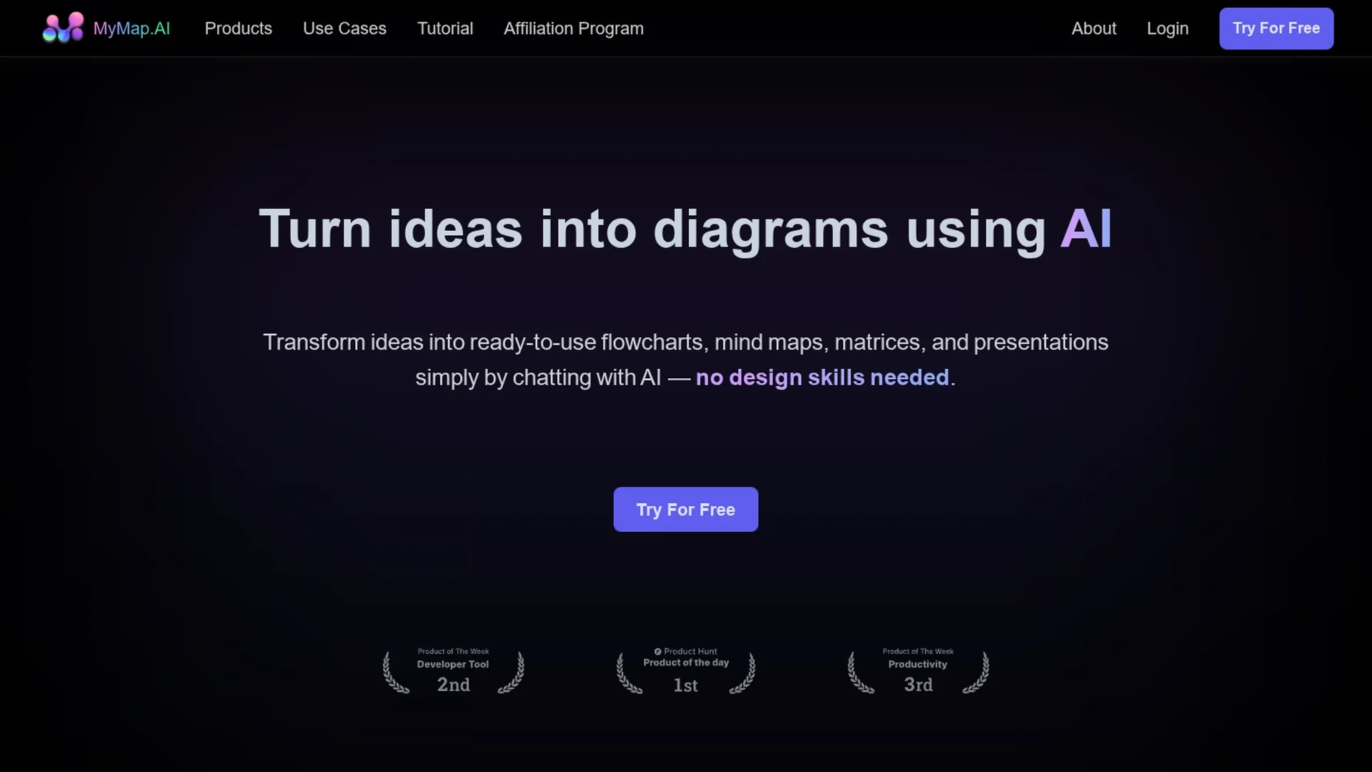 mymap-ai homepage