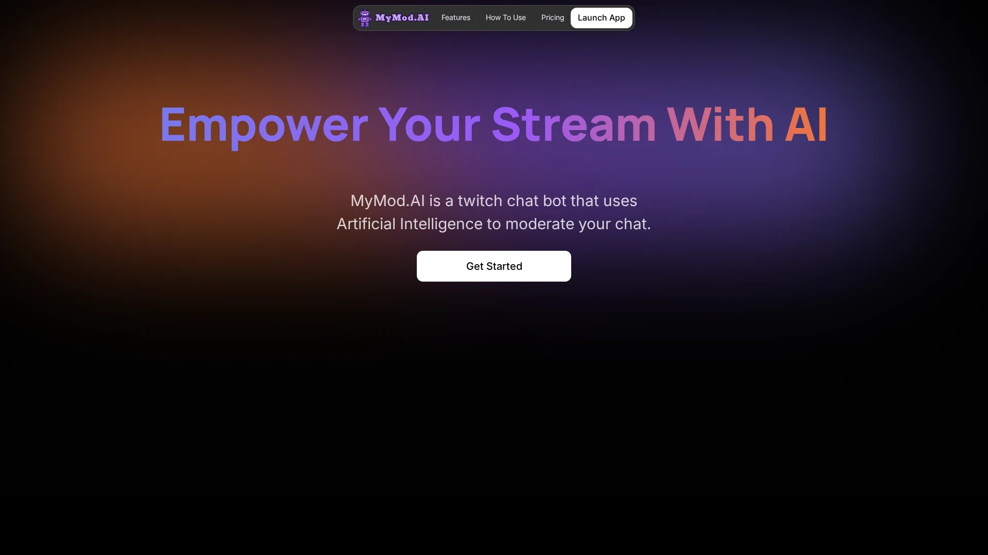 mymod-ai homepage