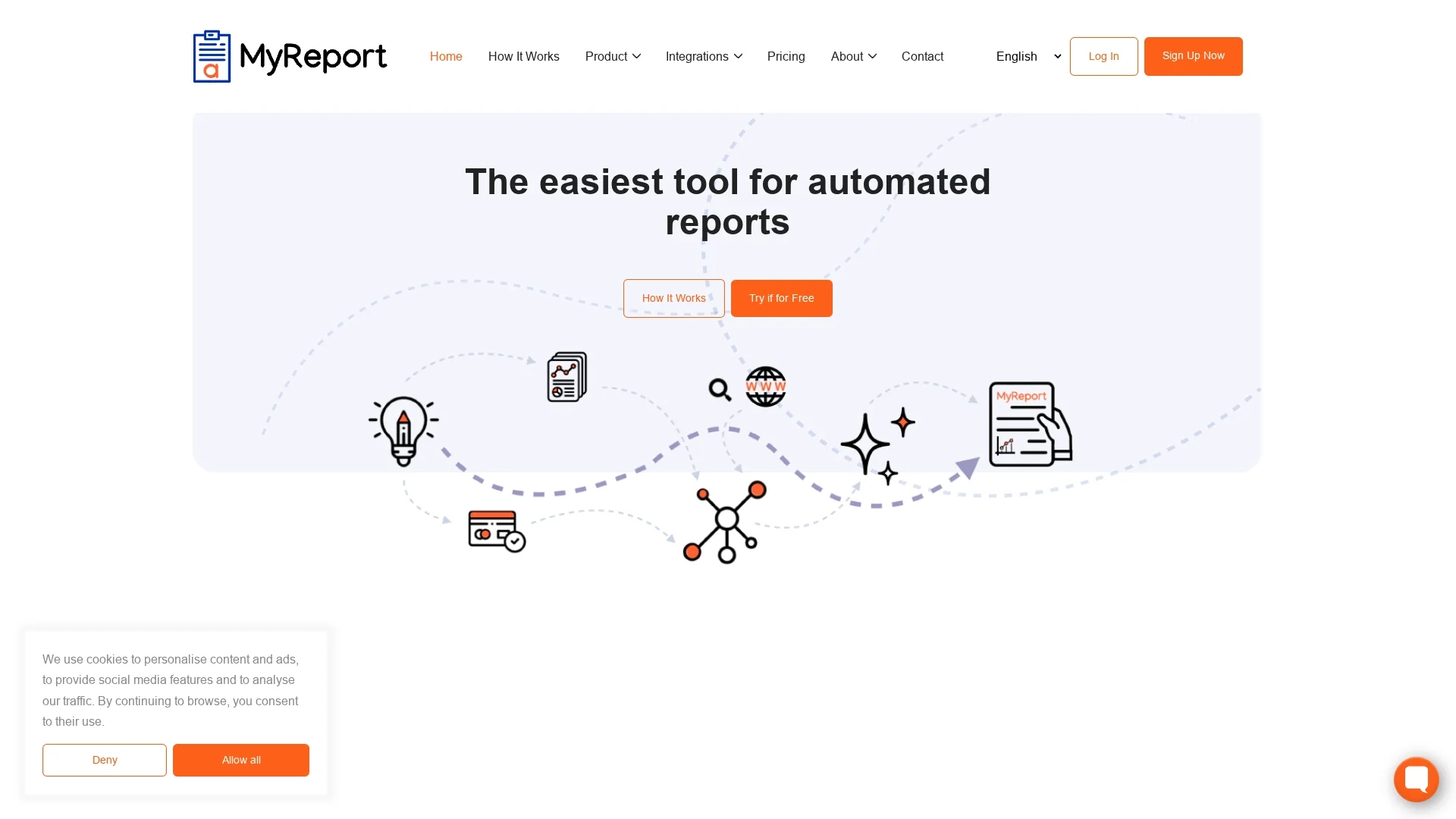 myreport homepage