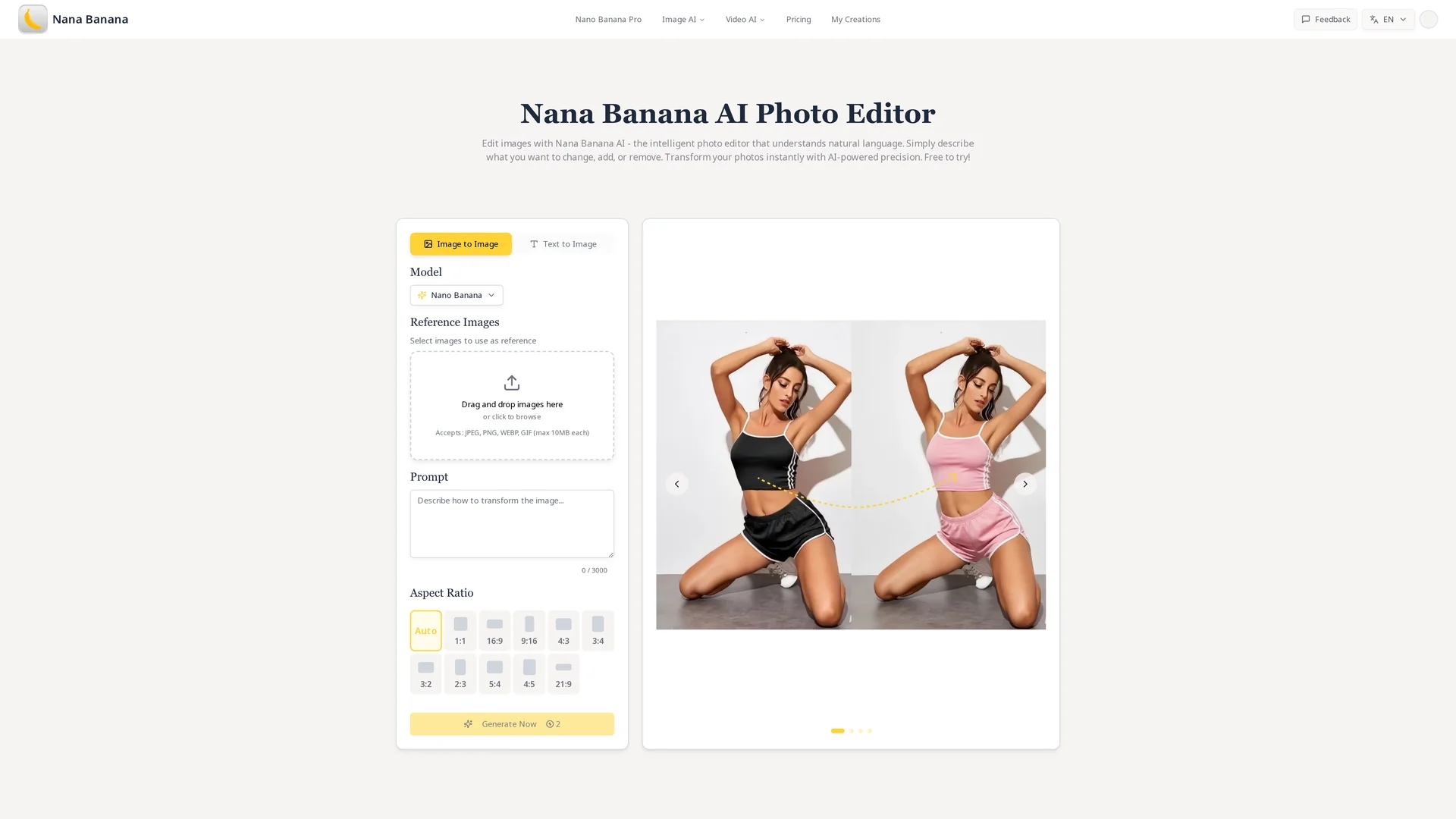 nano-banana-pro-ai-net homepage