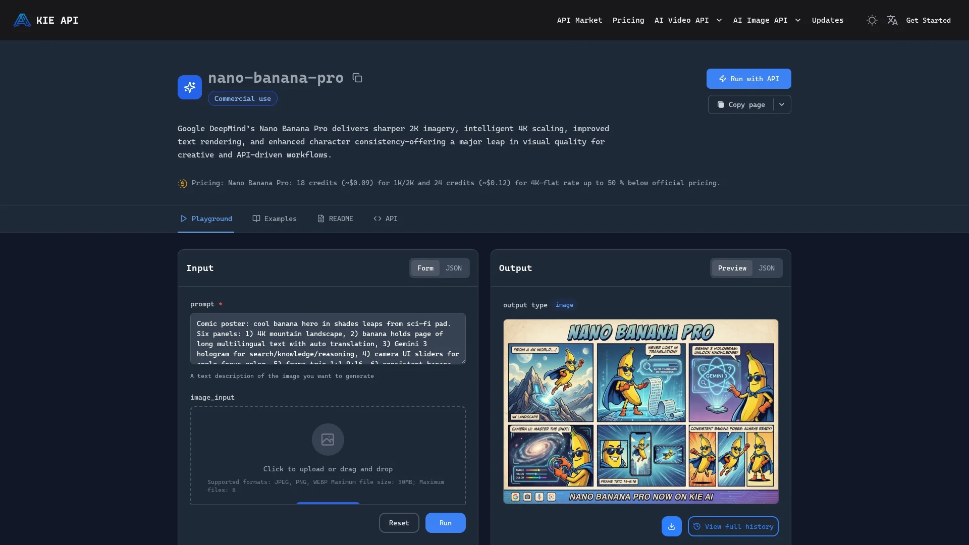 nanobanana-pro-api homepage