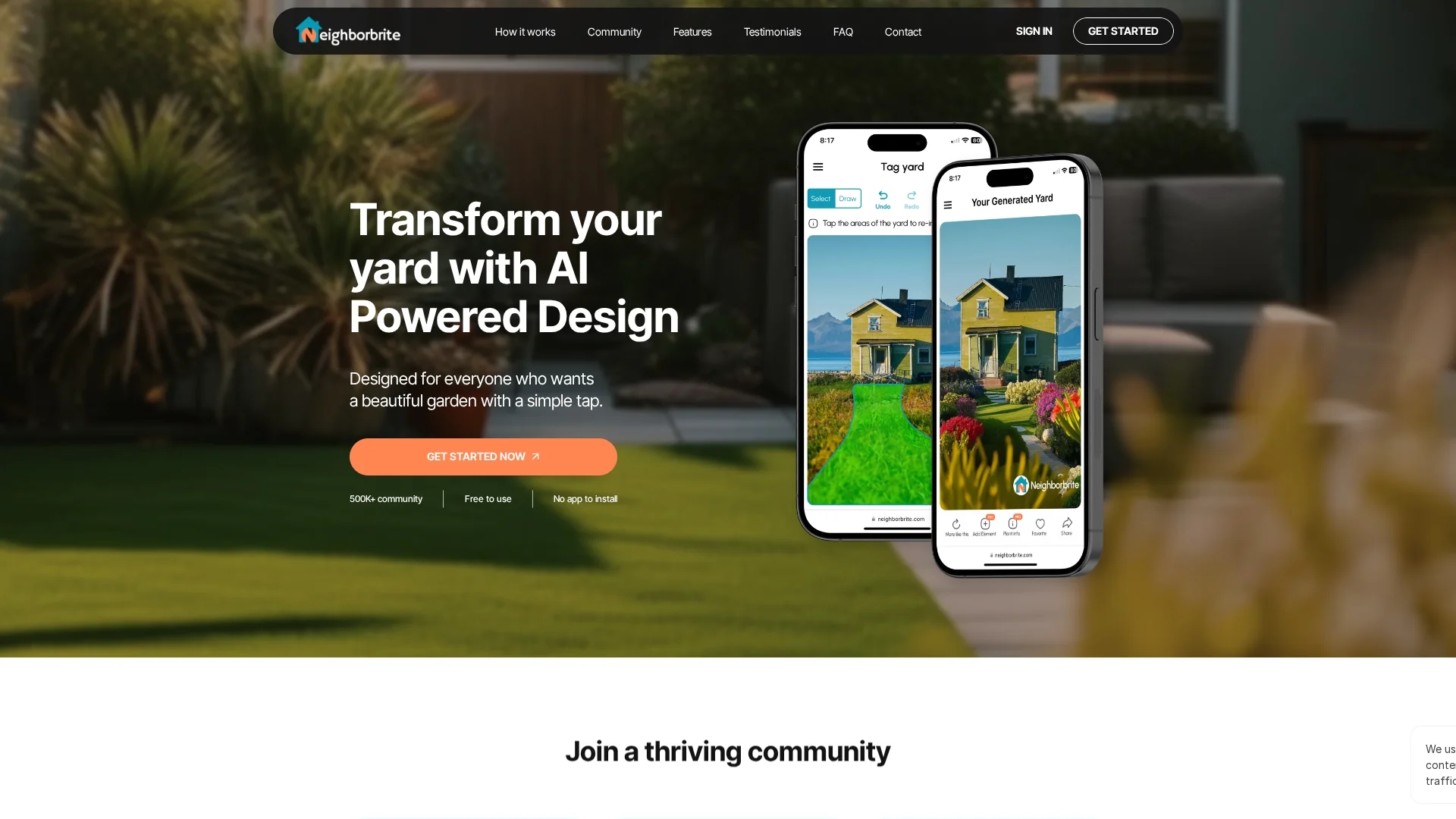 neighborbrite homepage