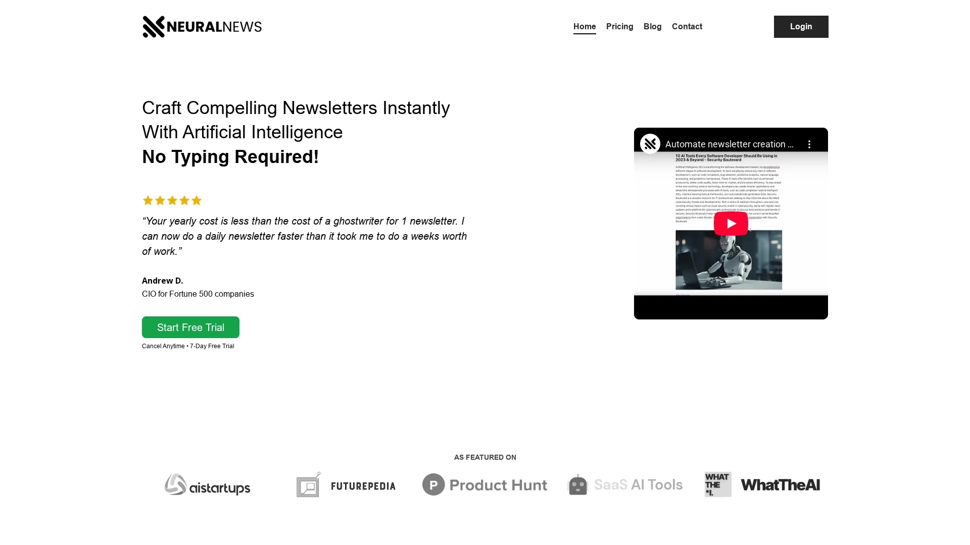 neural-newsletters homepage
