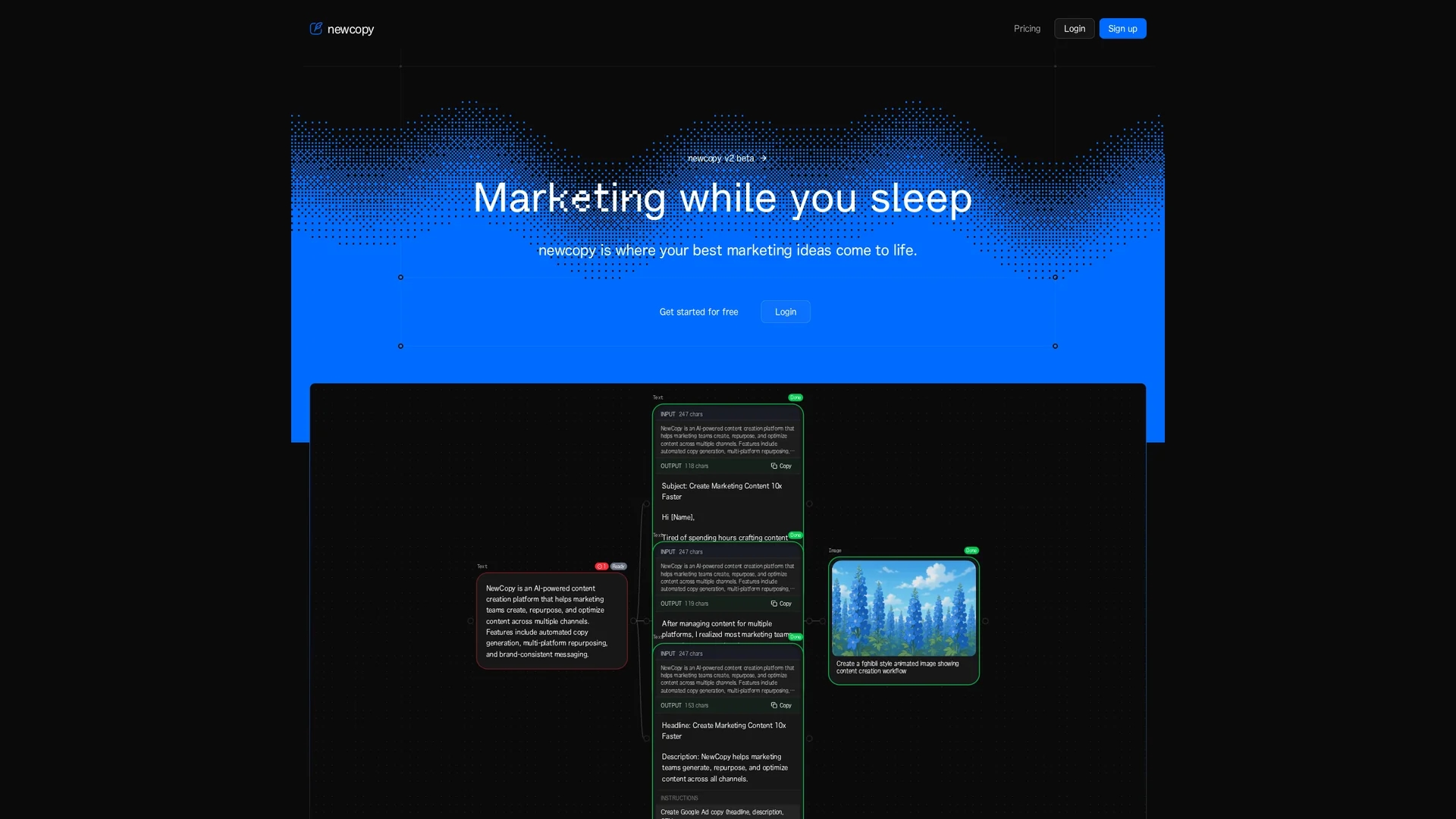 newcopy homepage