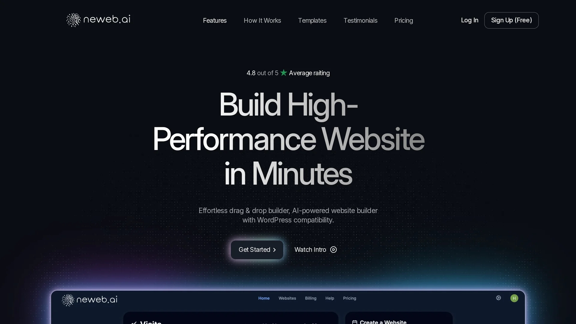 neweb-ai homepage