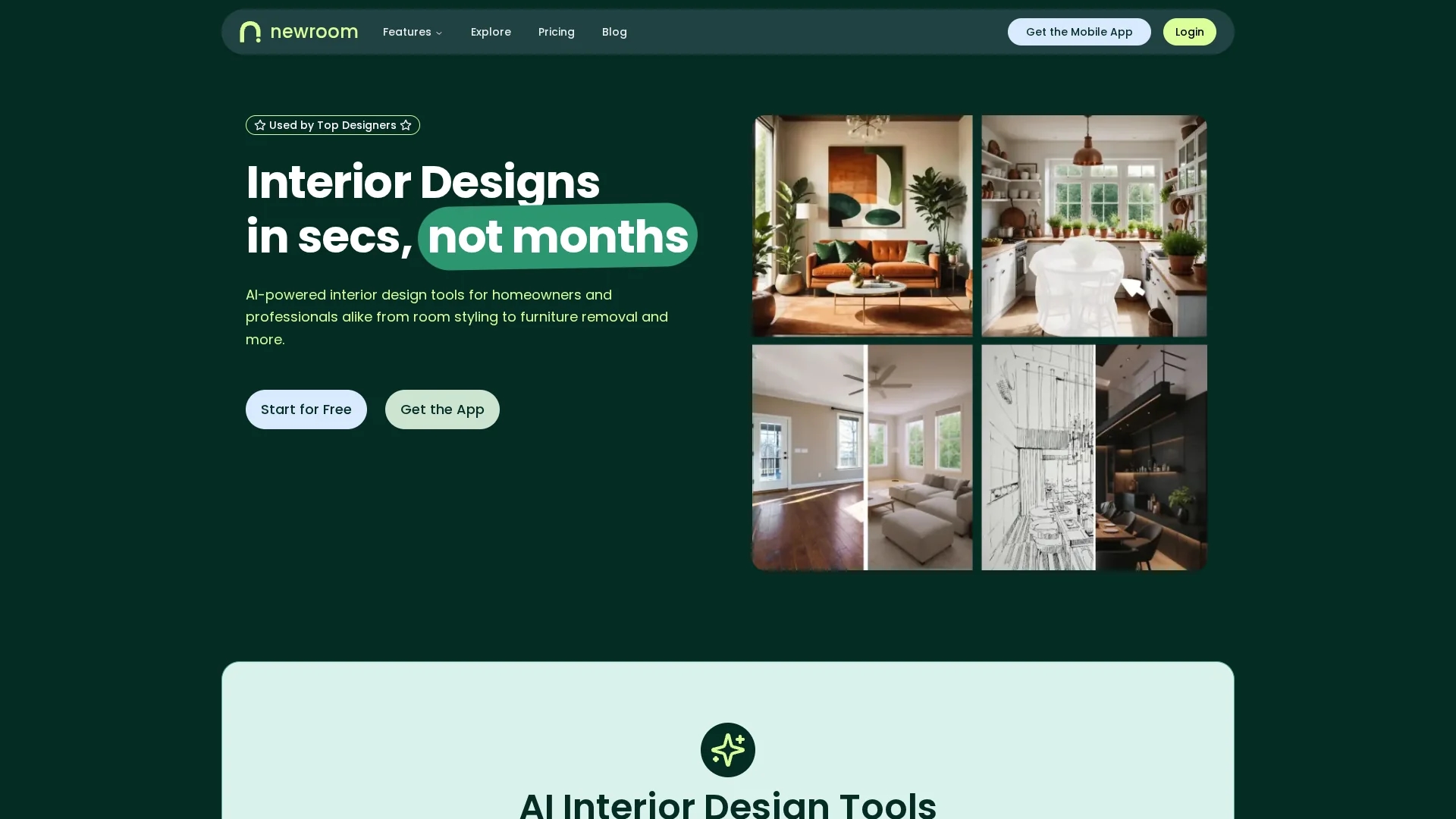 newroom-io homepage