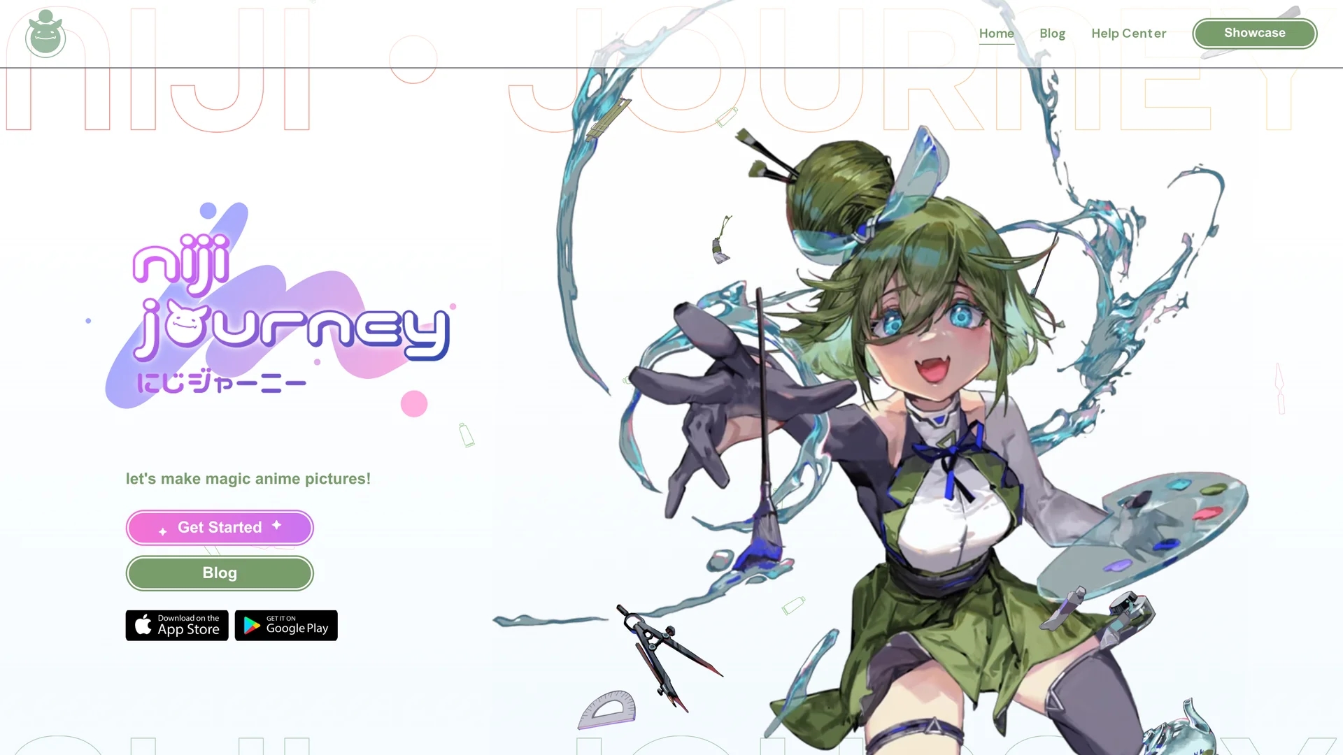 nijijourney homepage