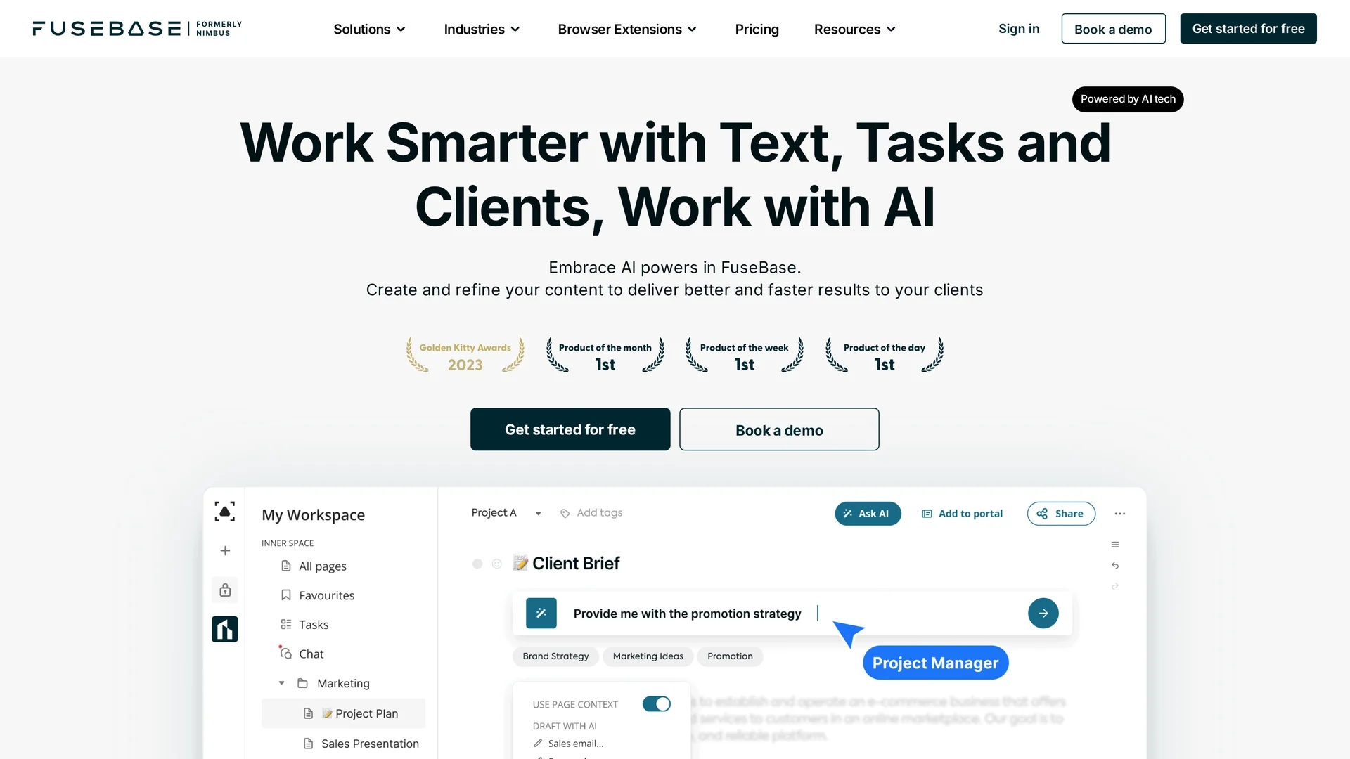 nimbus-ai homepage