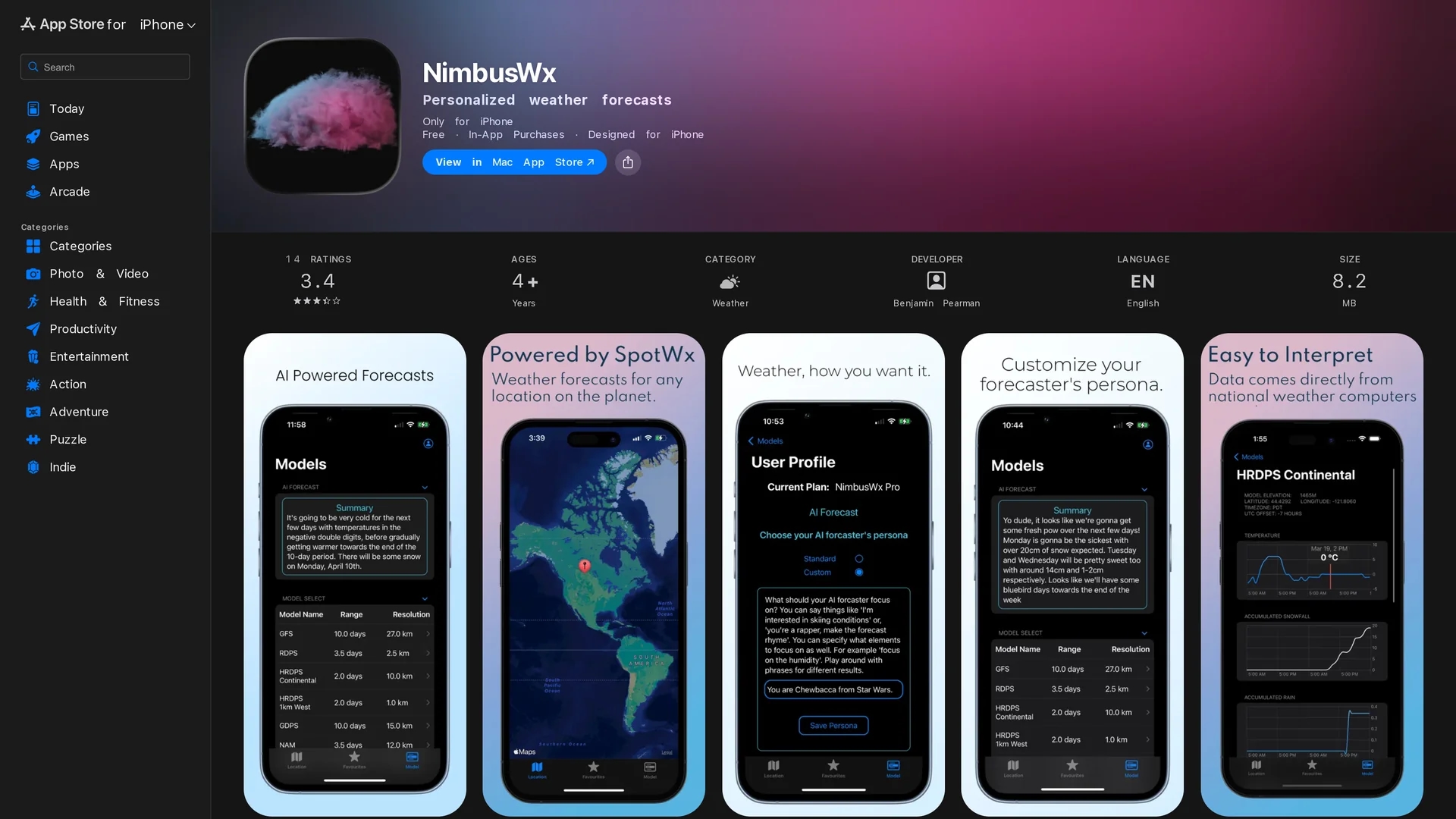 nimbuswx homepage