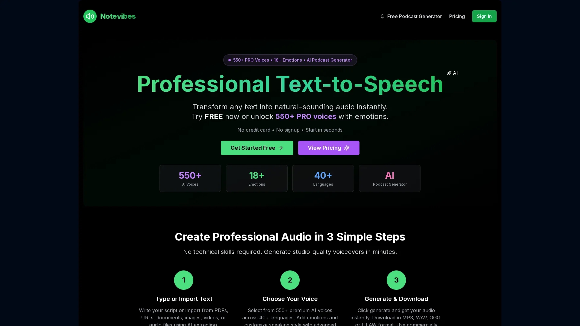 notevibes-com homepage