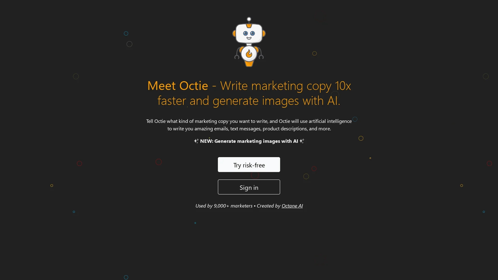 octie homepage