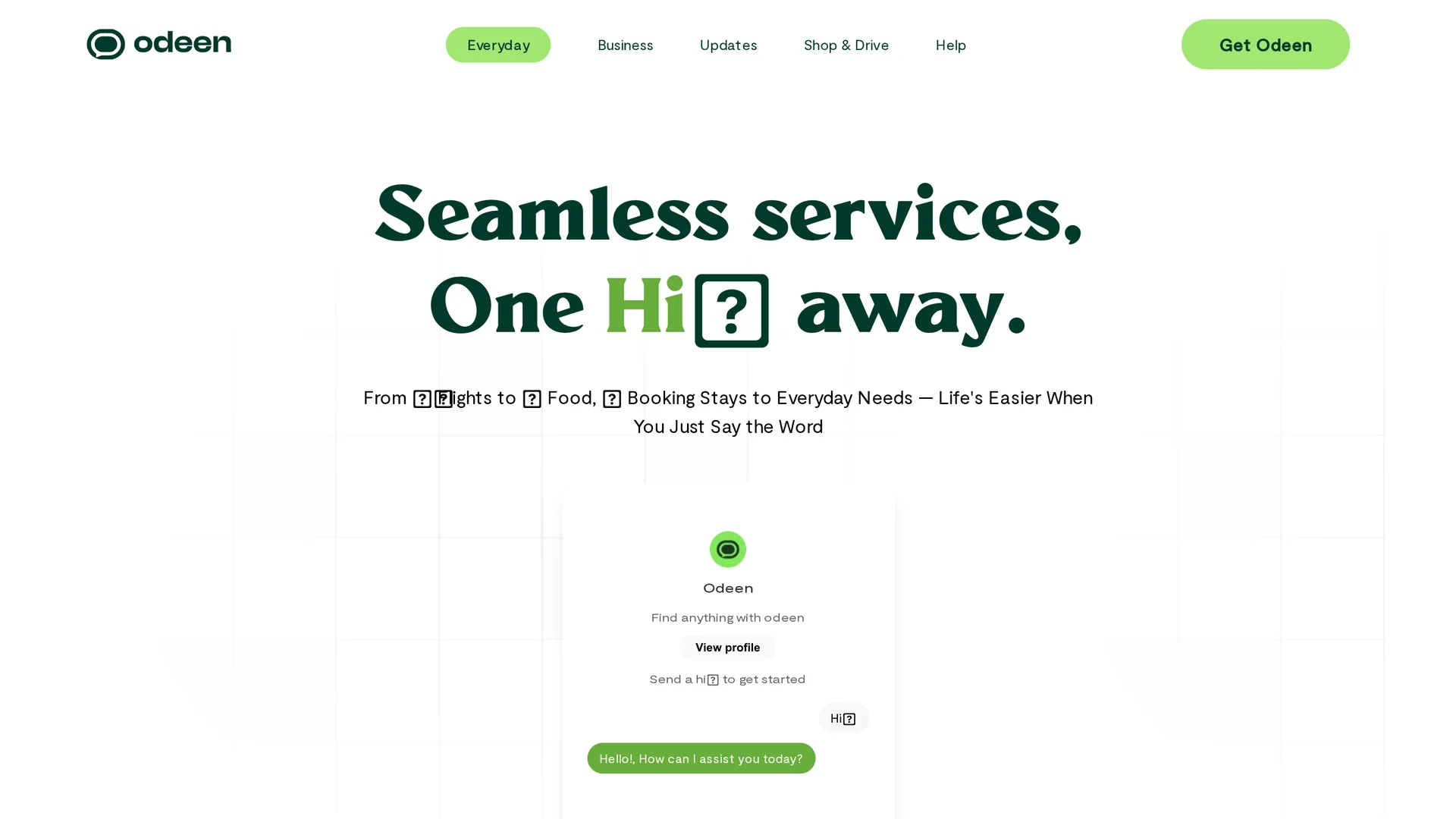 odeen homepage