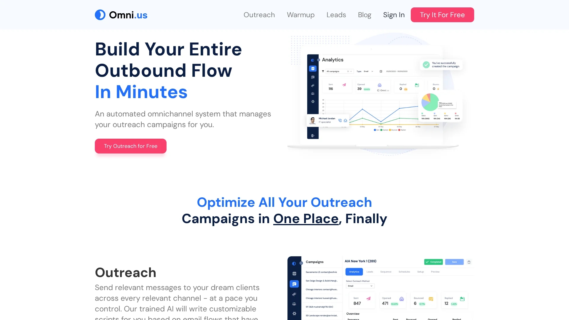 omnichannel homepage