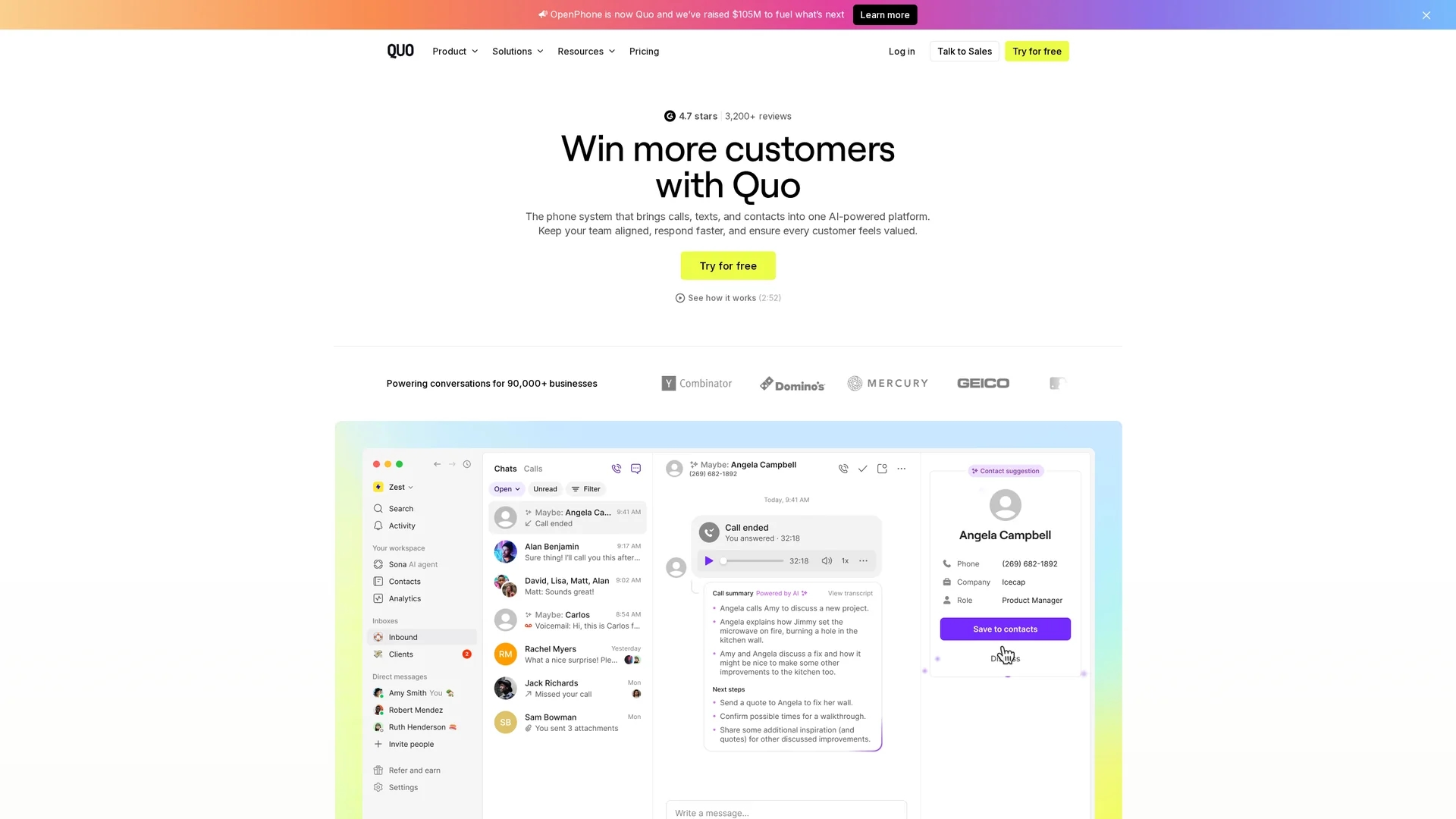 openphone homepage