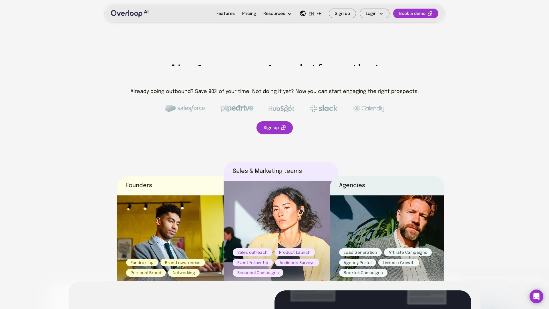 overloop-ai homepage