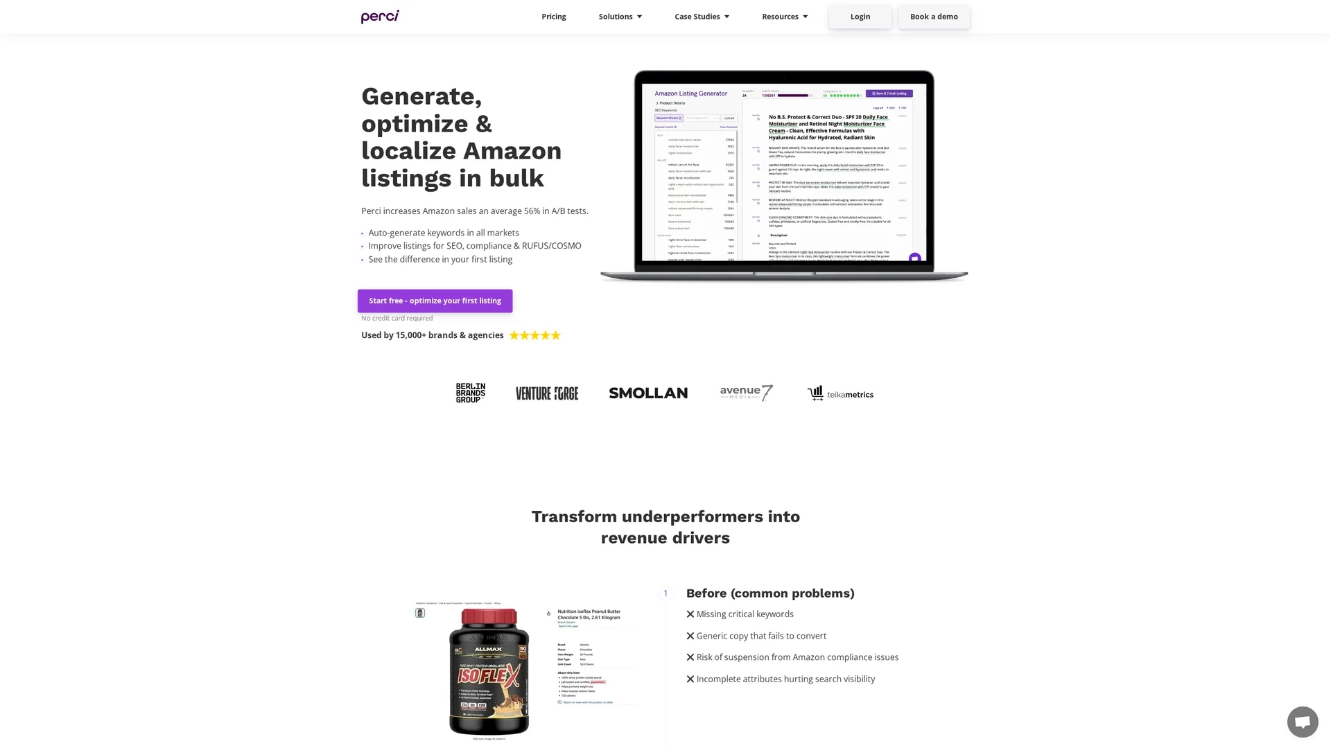 perci homepage