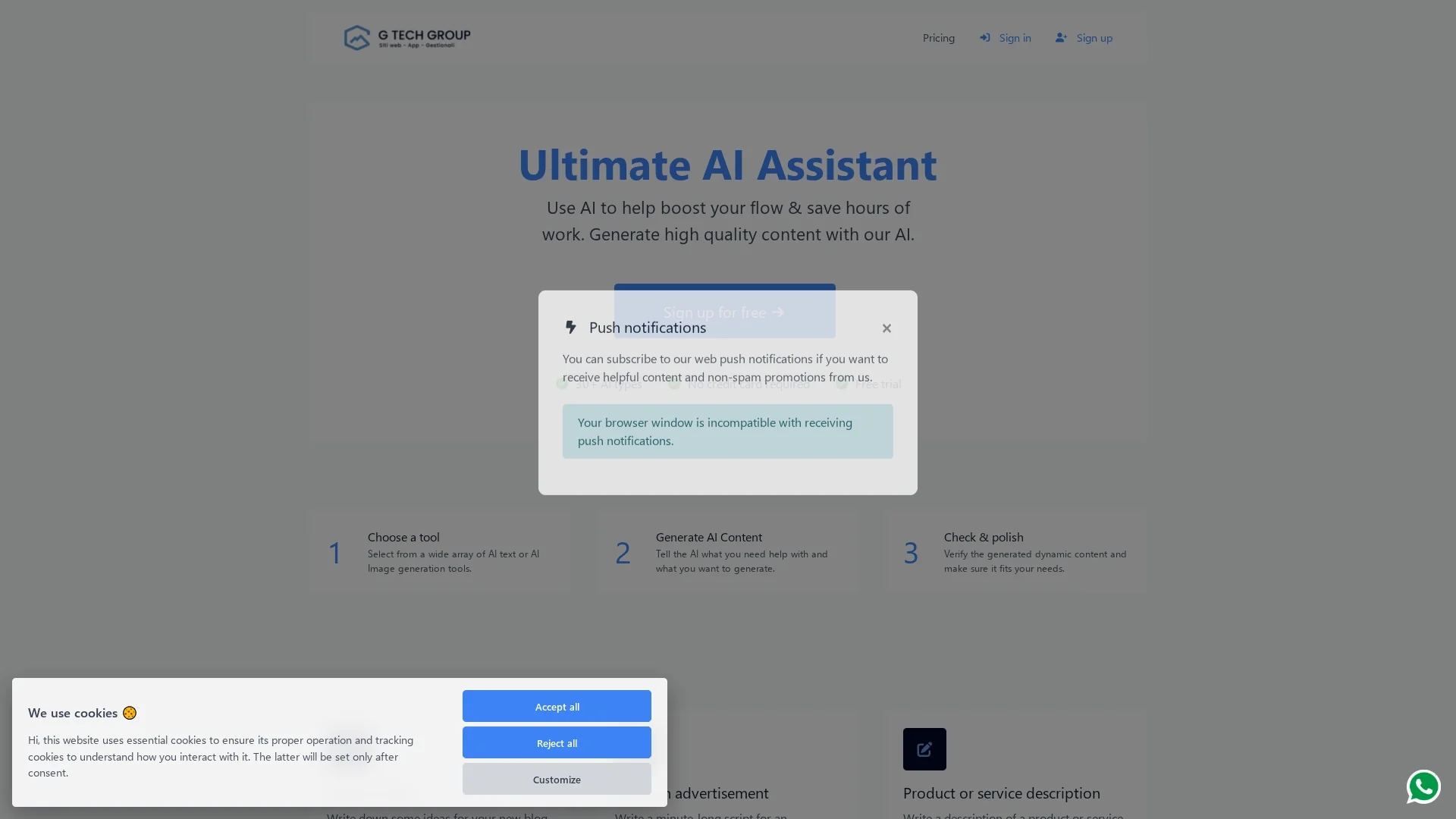 peter-ai homepage