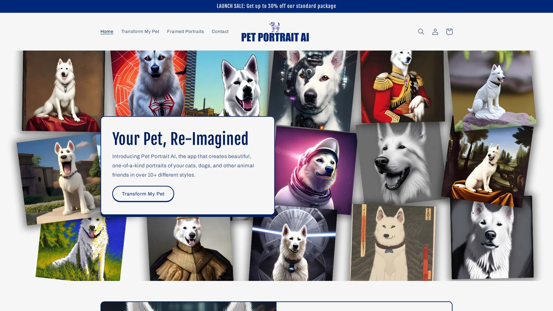 petportrait homepage