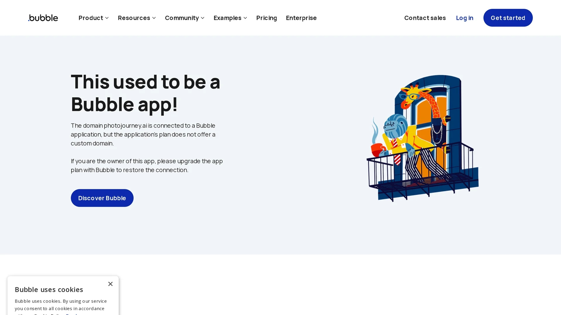 photo-journey-ai homepage