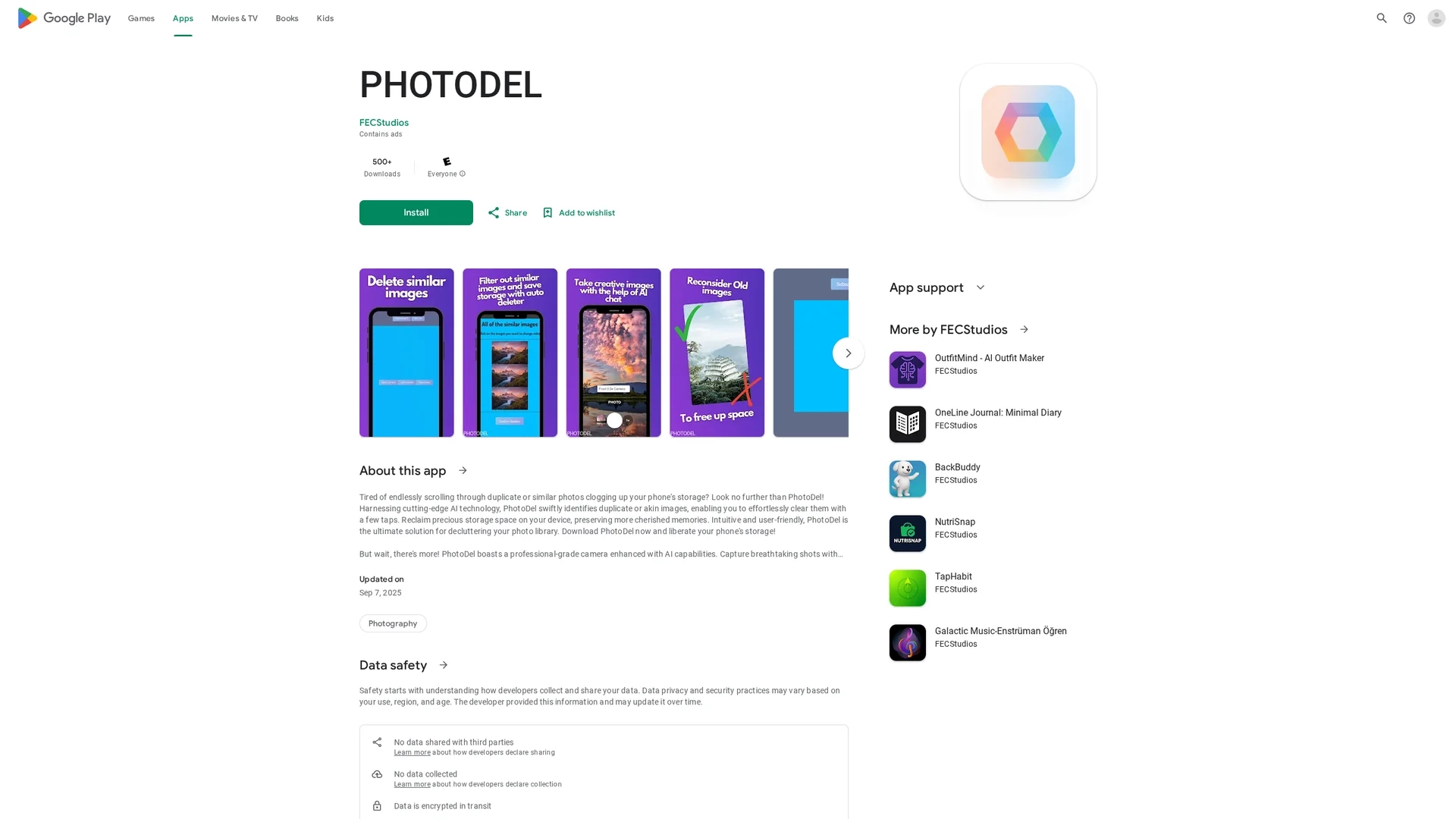 photodel homepage