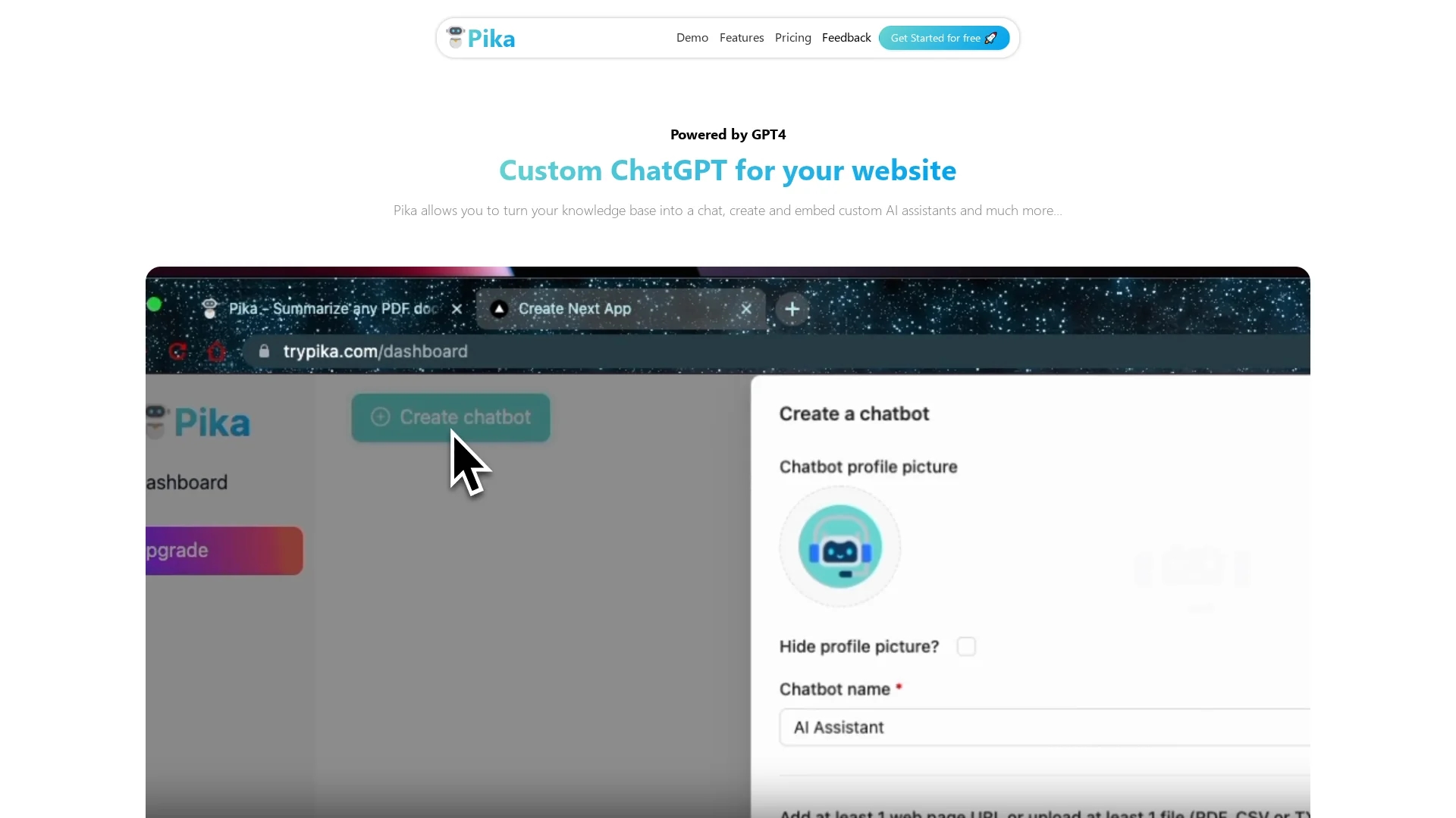 pika homepage