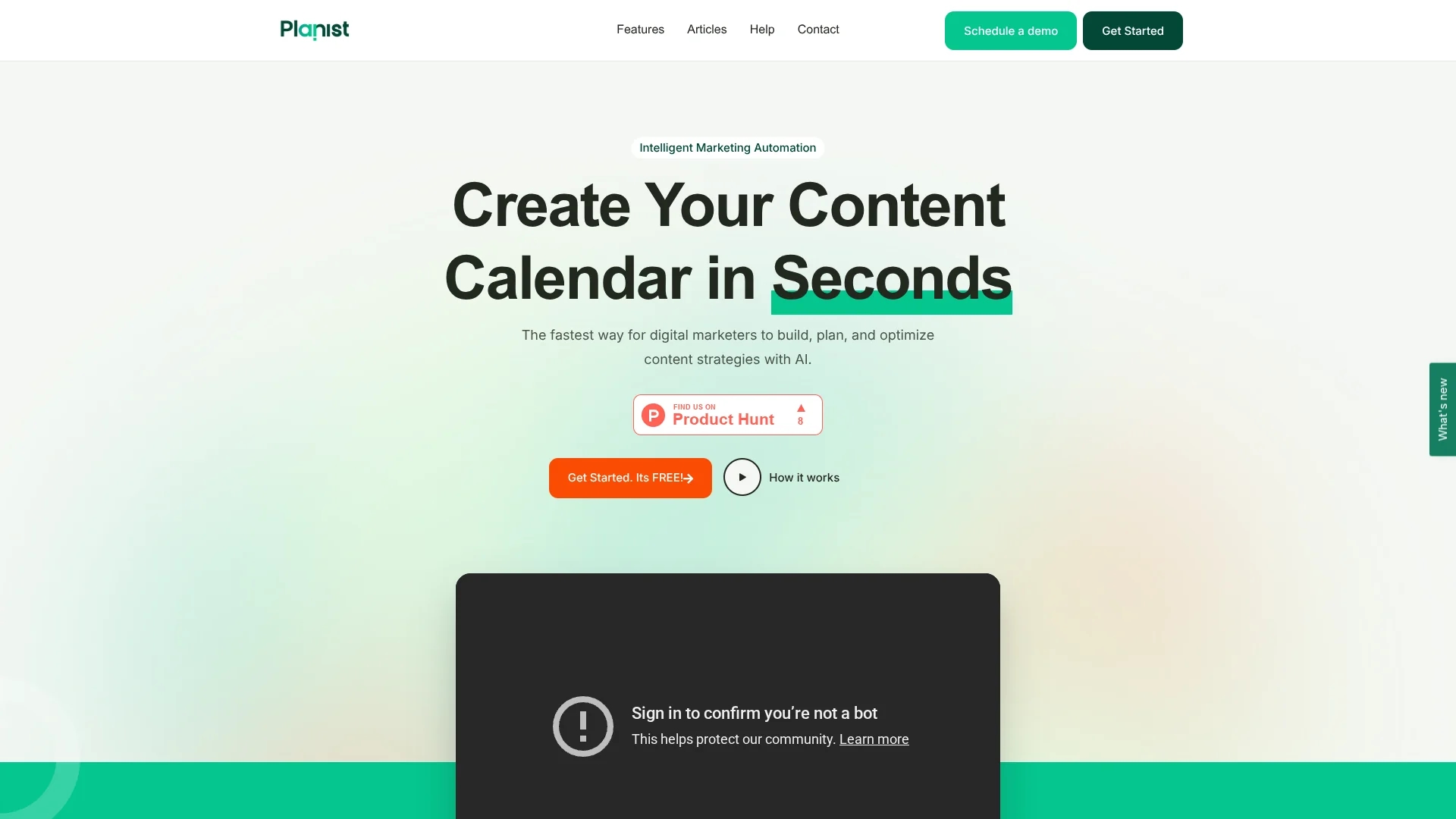 planist homepage