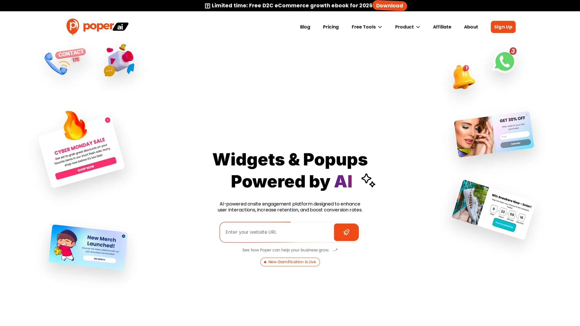 poper-ai homepage