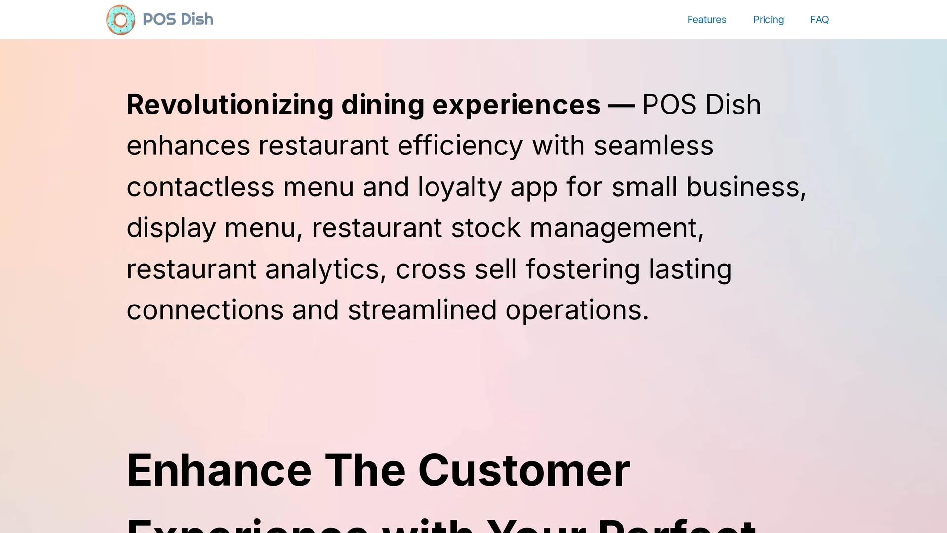 pos-dish homepage