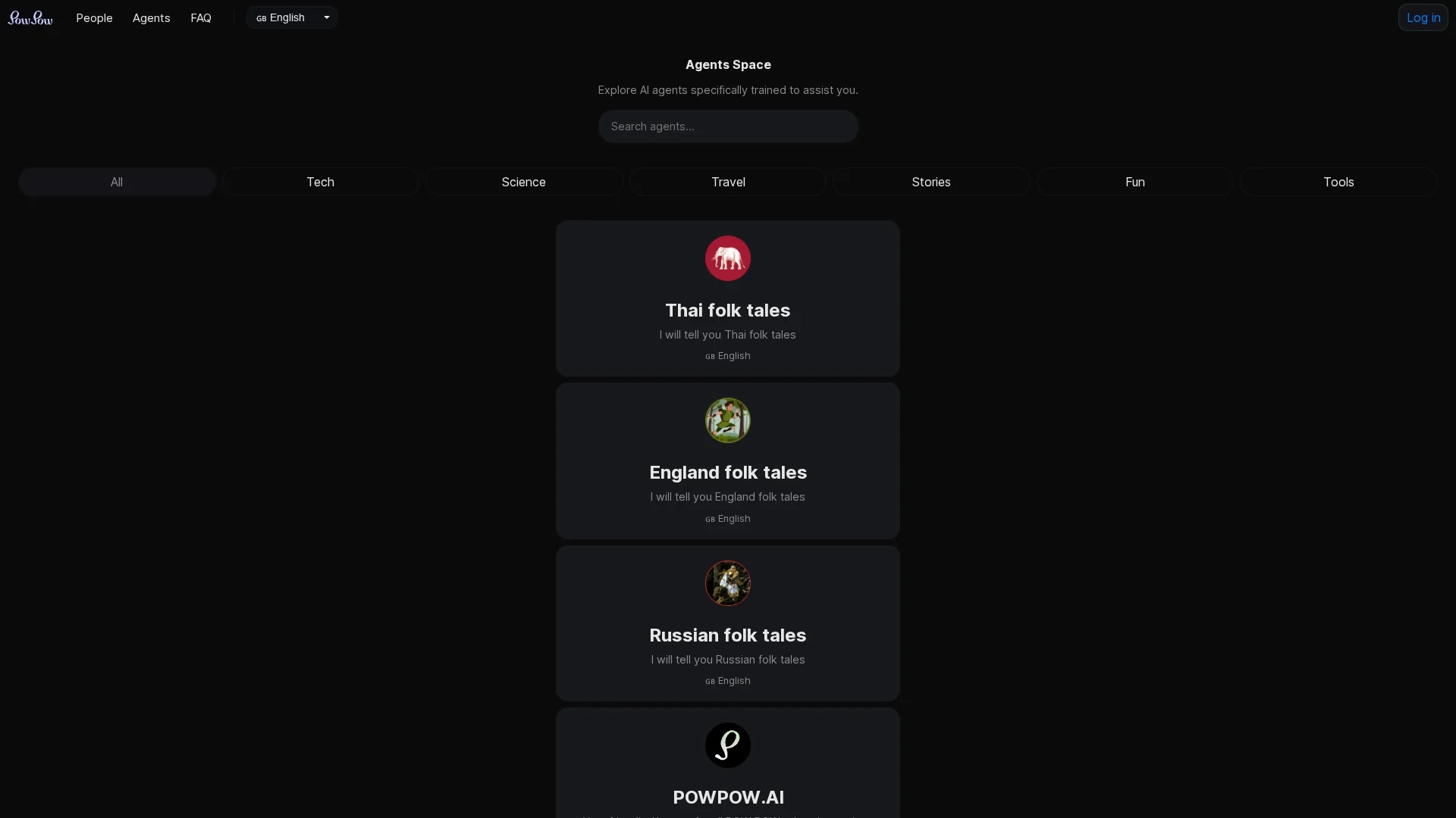 powpow homepage