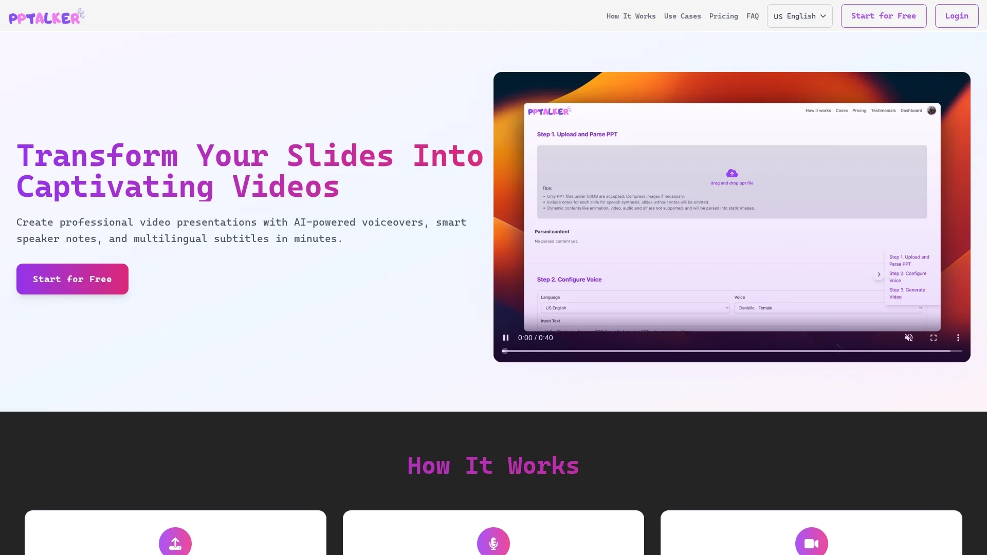 pptalker homepage