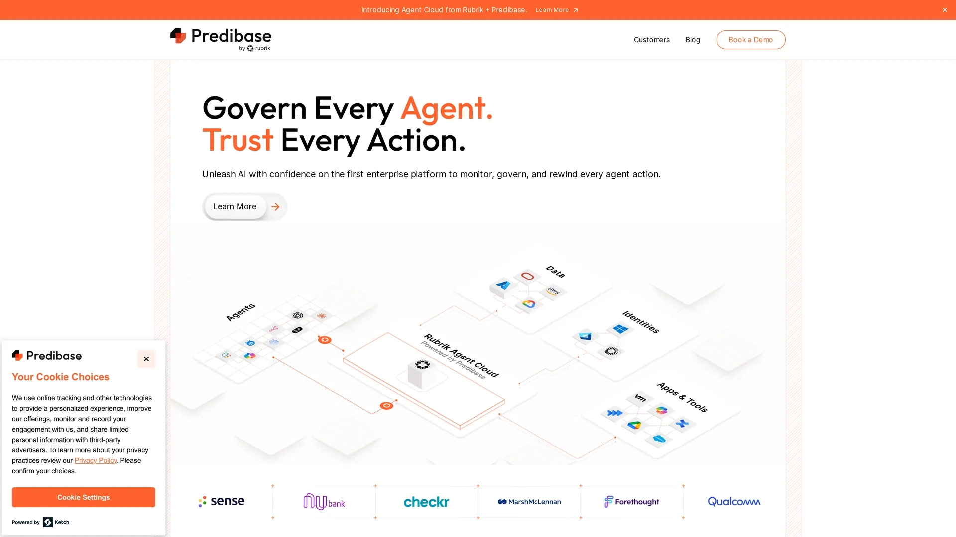 predibase homepage