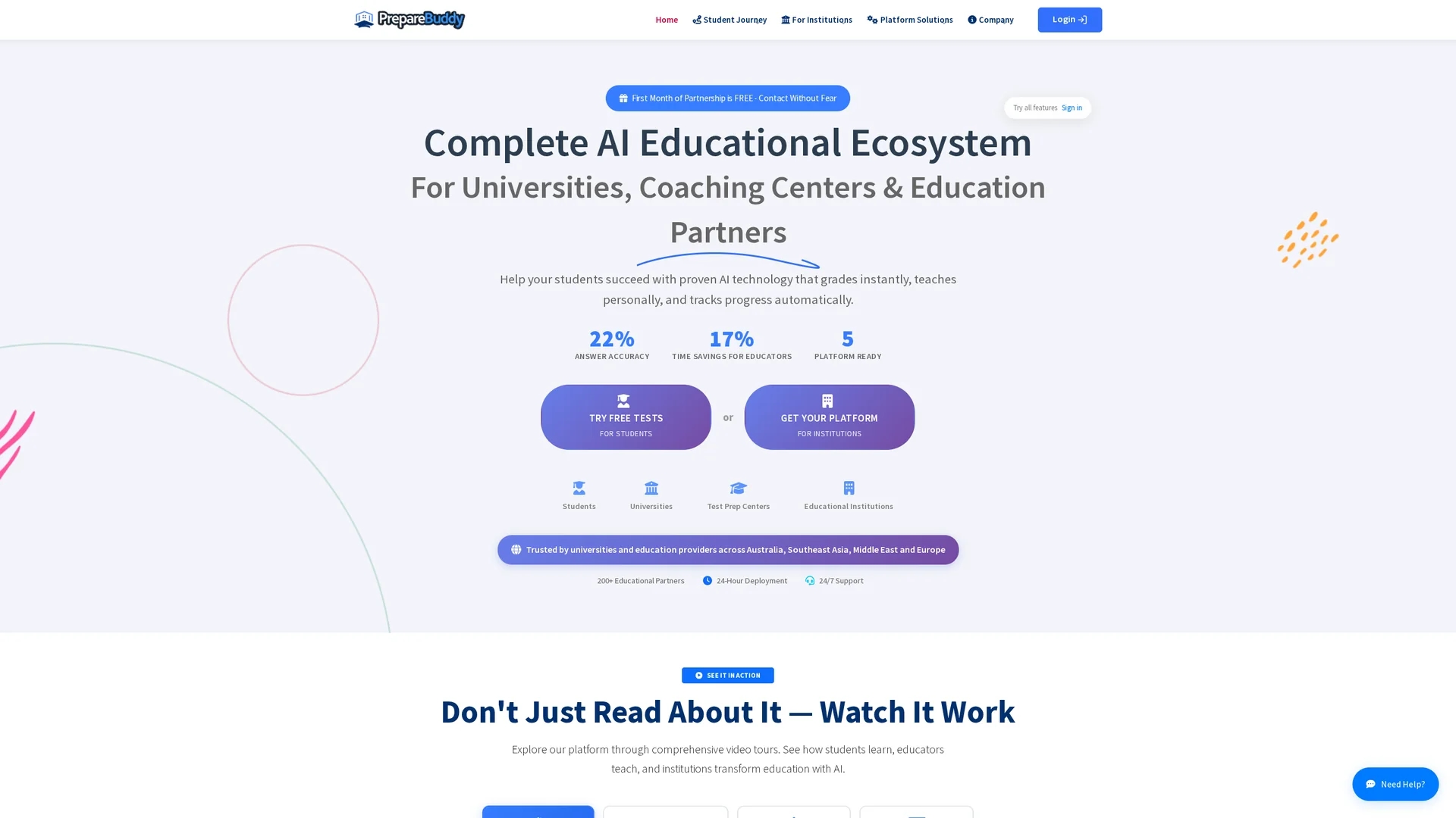 preparebuddy homepage