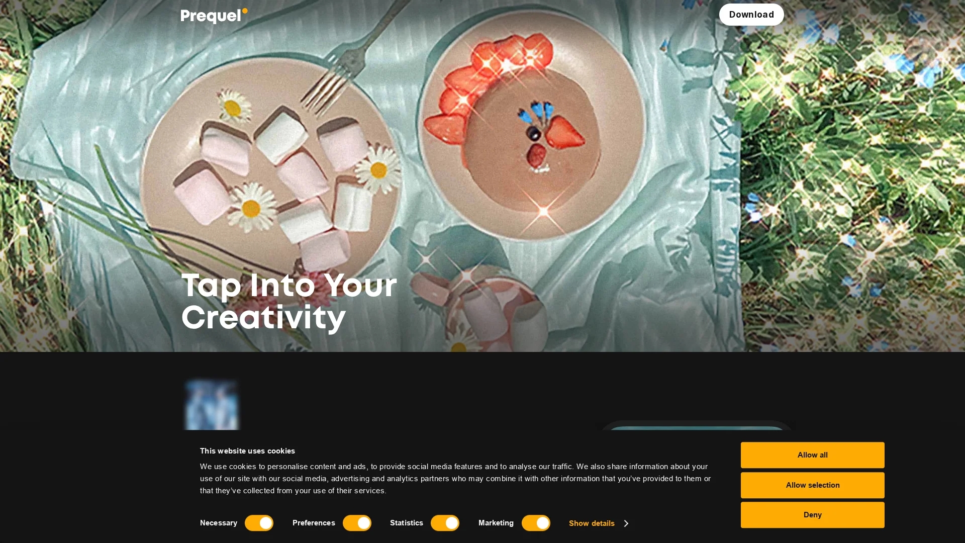 prequel homepage