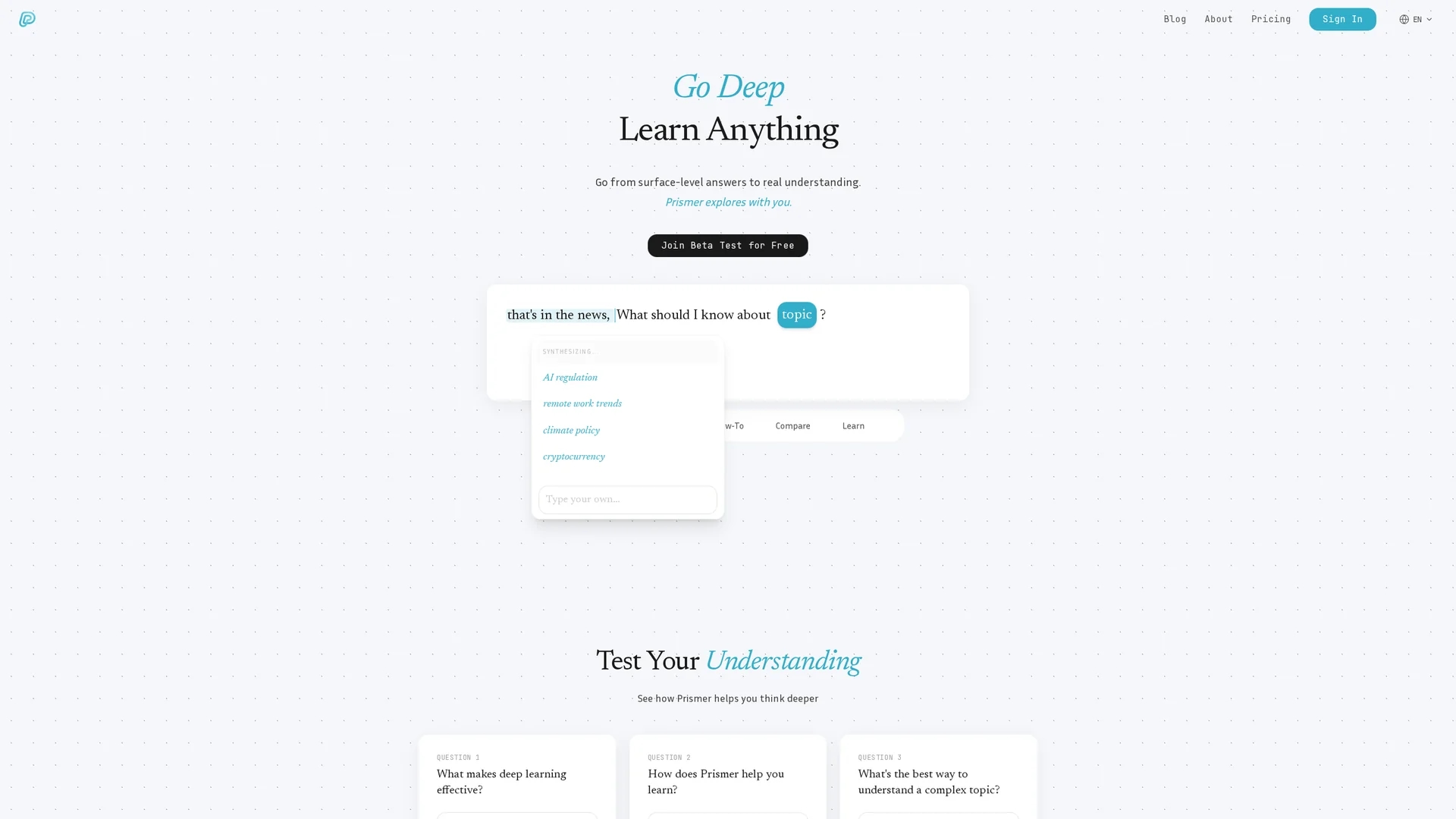 prismer-ai homepage