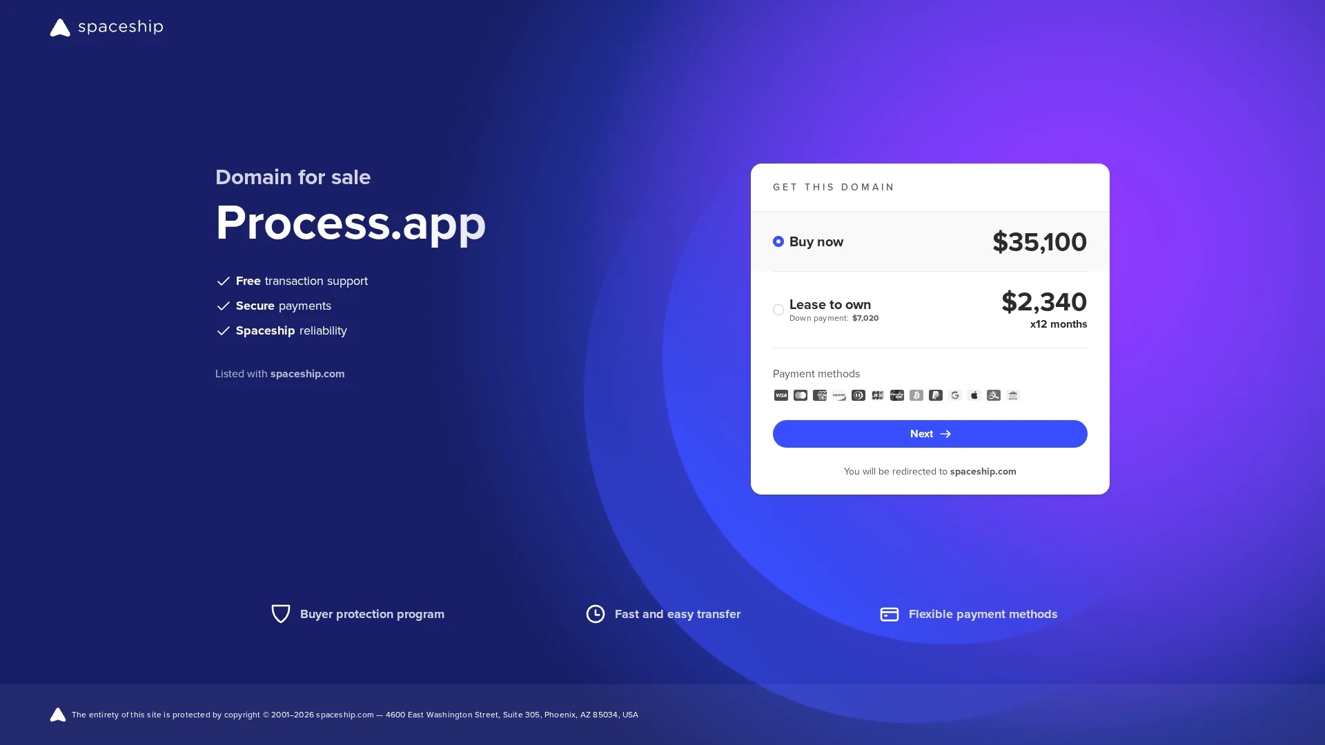 process homepage