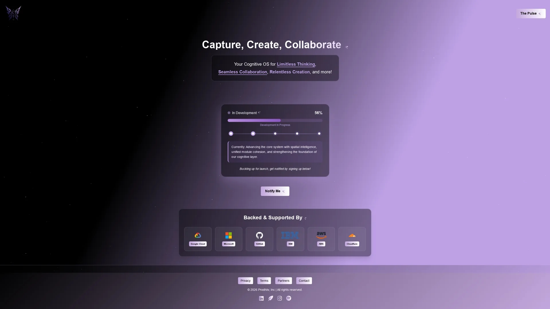 prodhiiv homepage