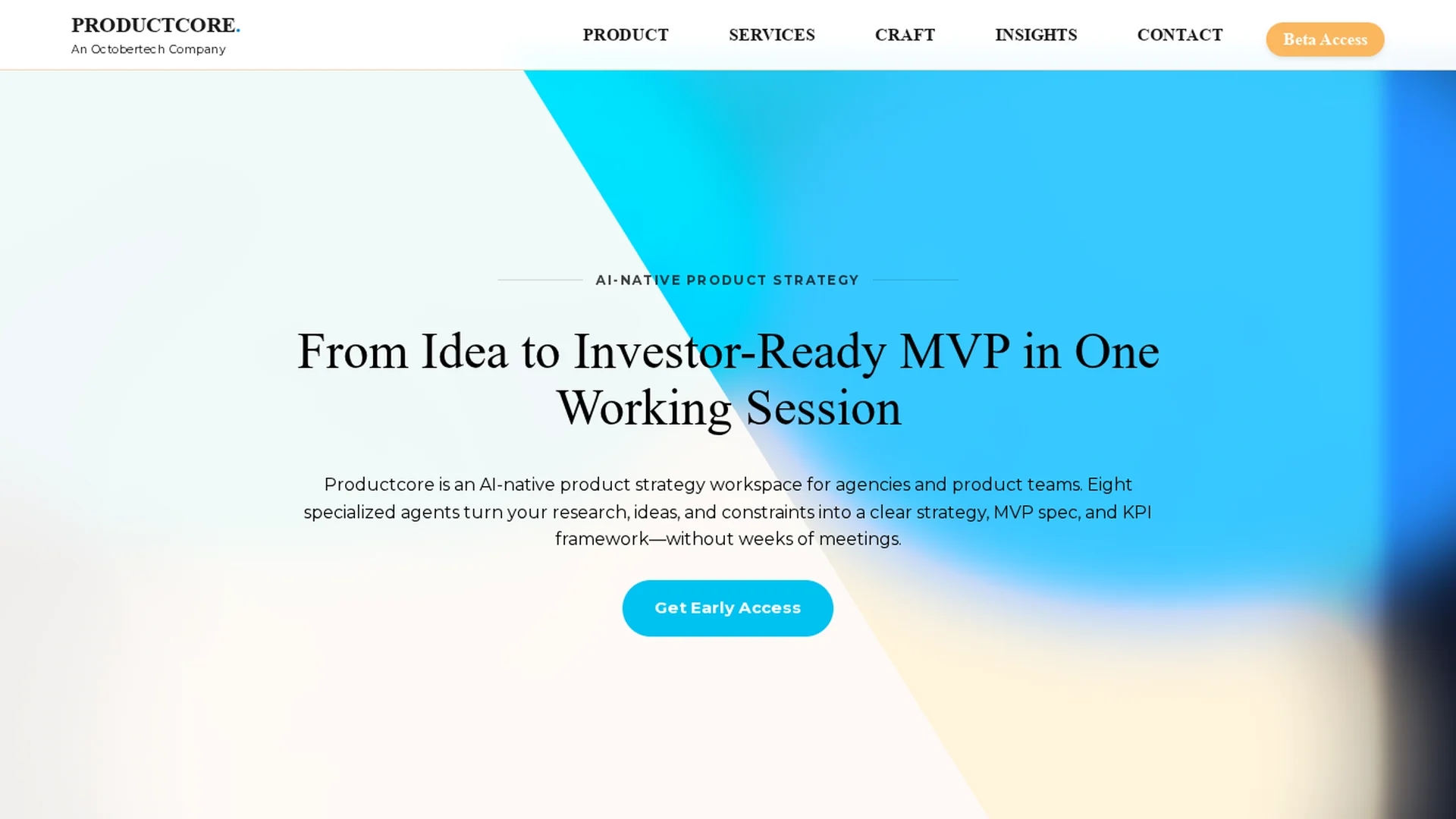 productcore homepage