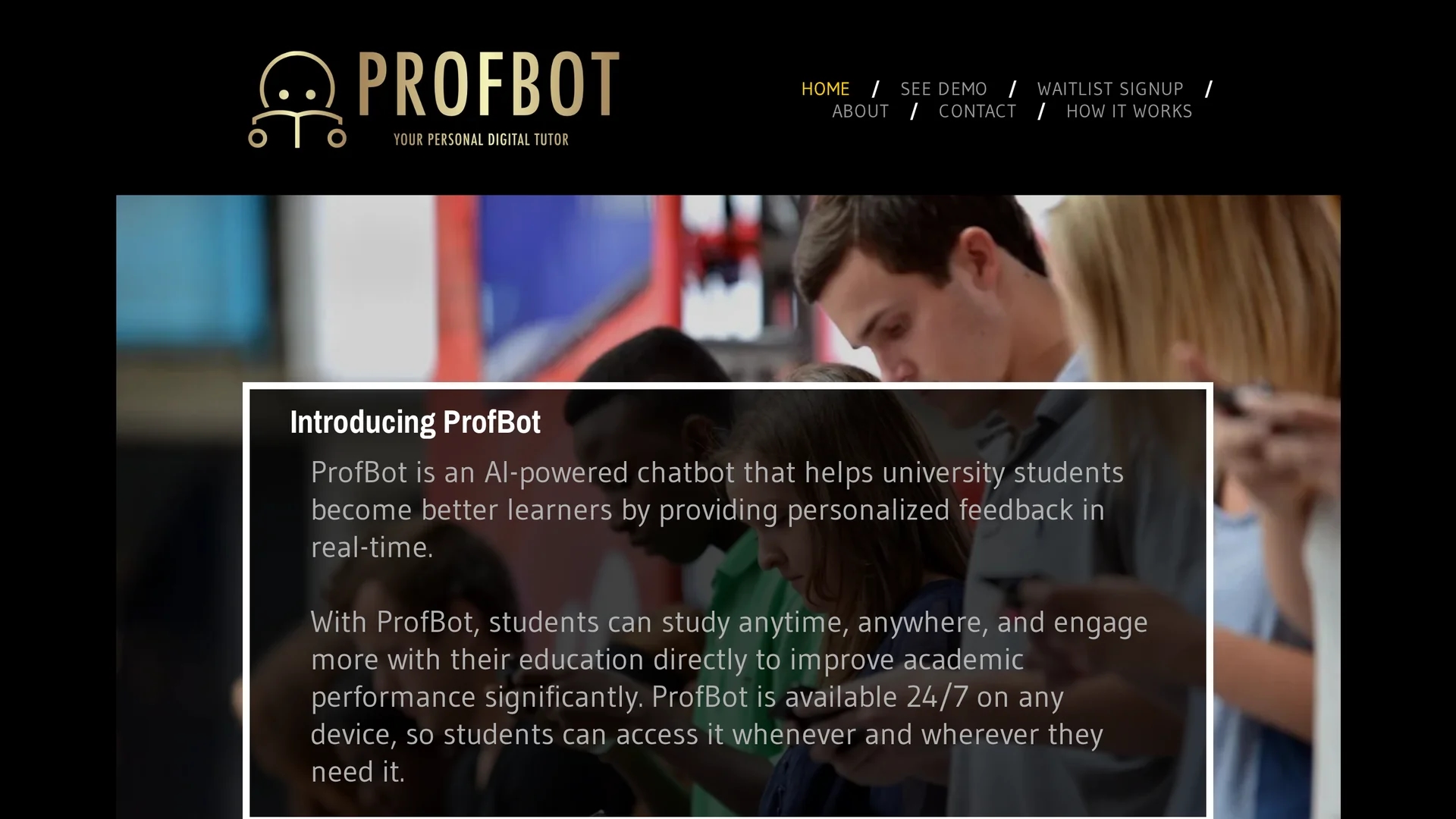 profbot homepage
