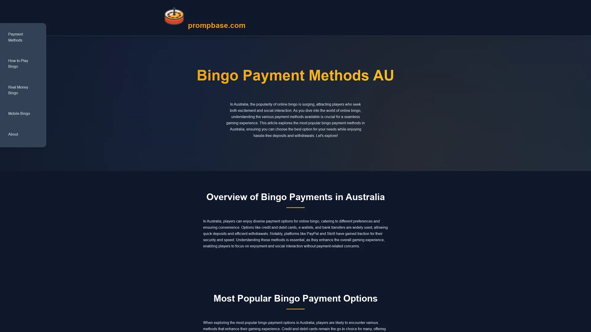 prompbase homepage